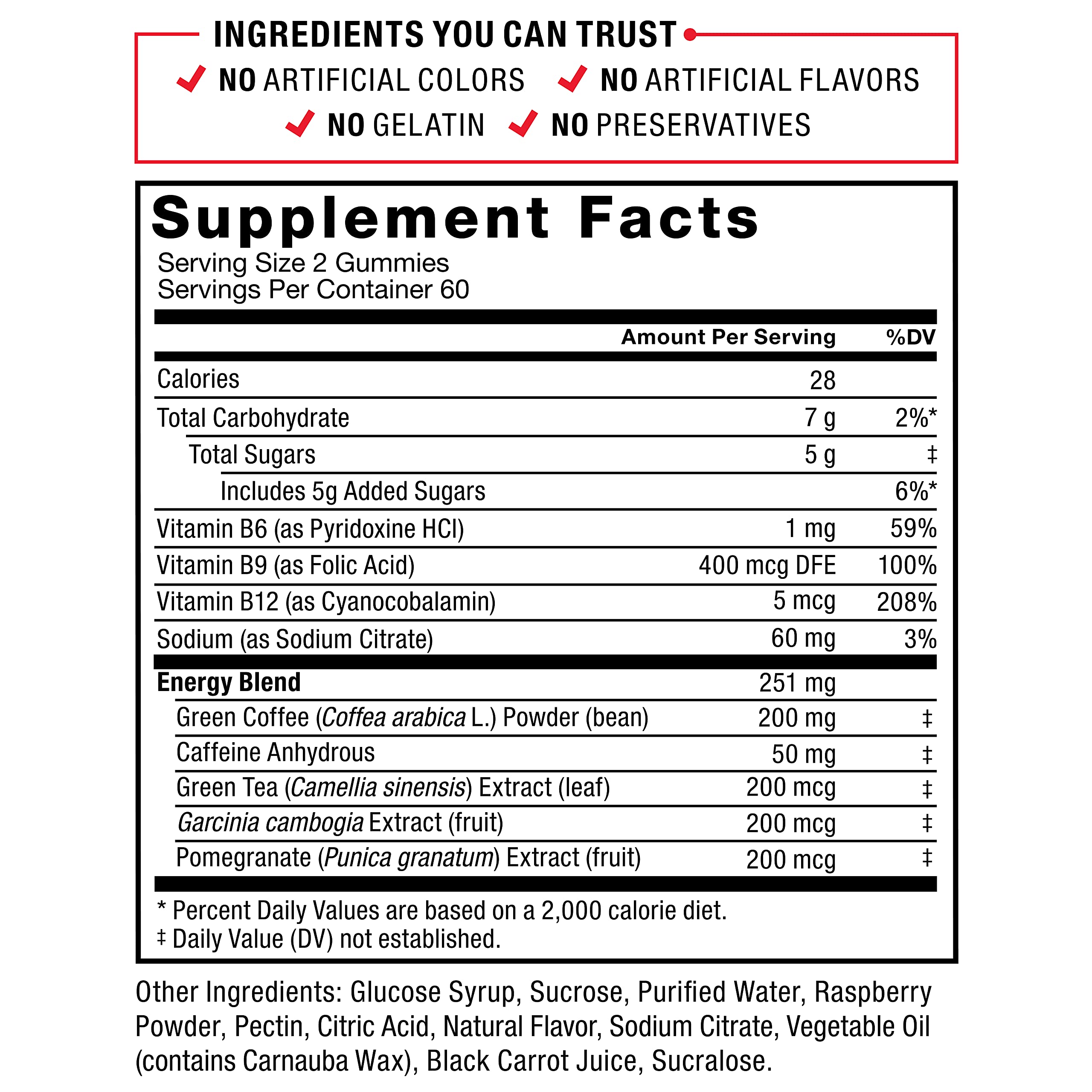 Force Factor LeanFire Thermo Gummies with B12 Vitamins, Caffeine, & Green Coffee Bean Force Factor uk supplements