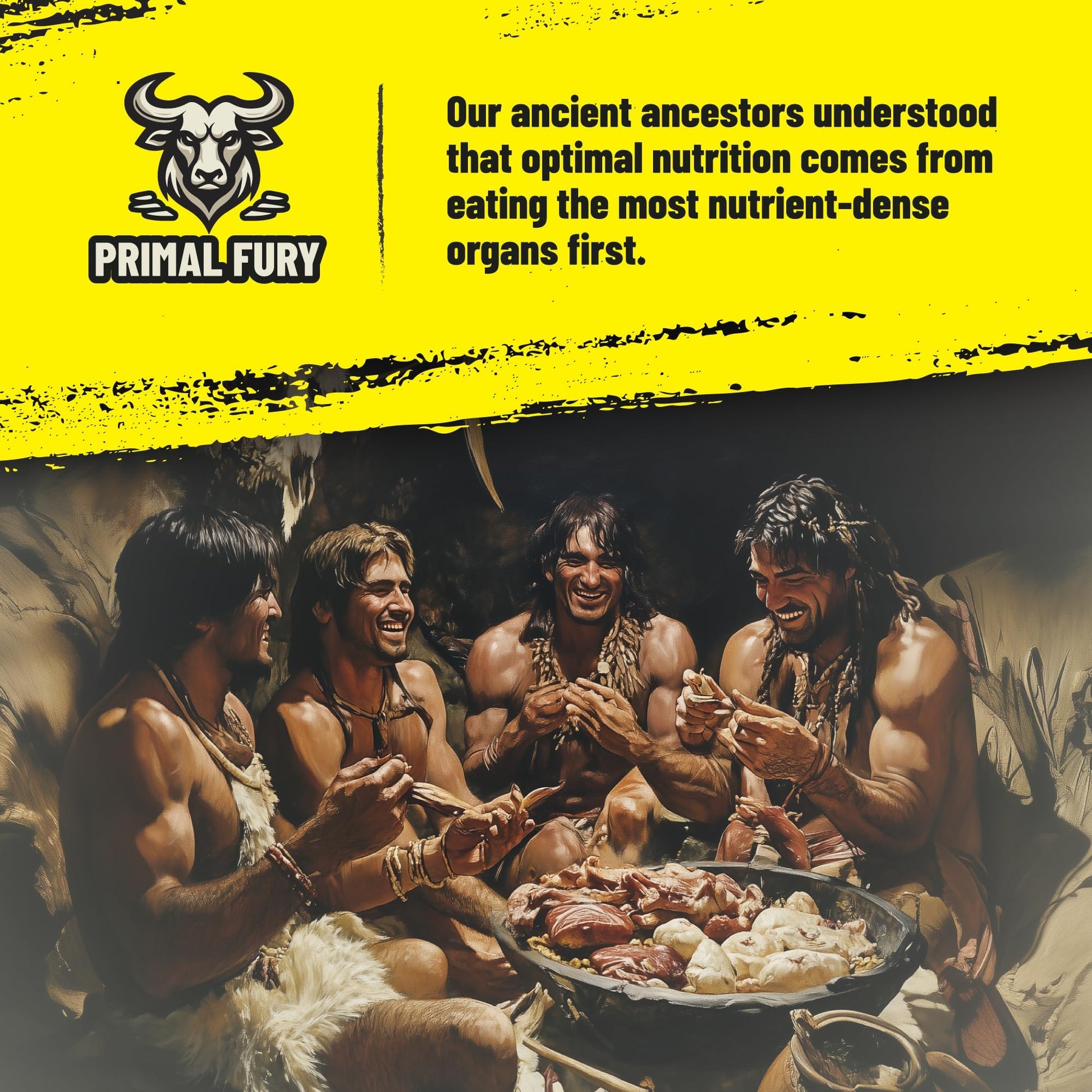 Grass Fed Beef Organ Supplement for Men - Male Optimization Pills - 6 Vital Beef Organs to Drive Prostate Health & Peak Performance, Made in USA, 90 Capsules (2 Pack) PRIMAL FURY uk supplements