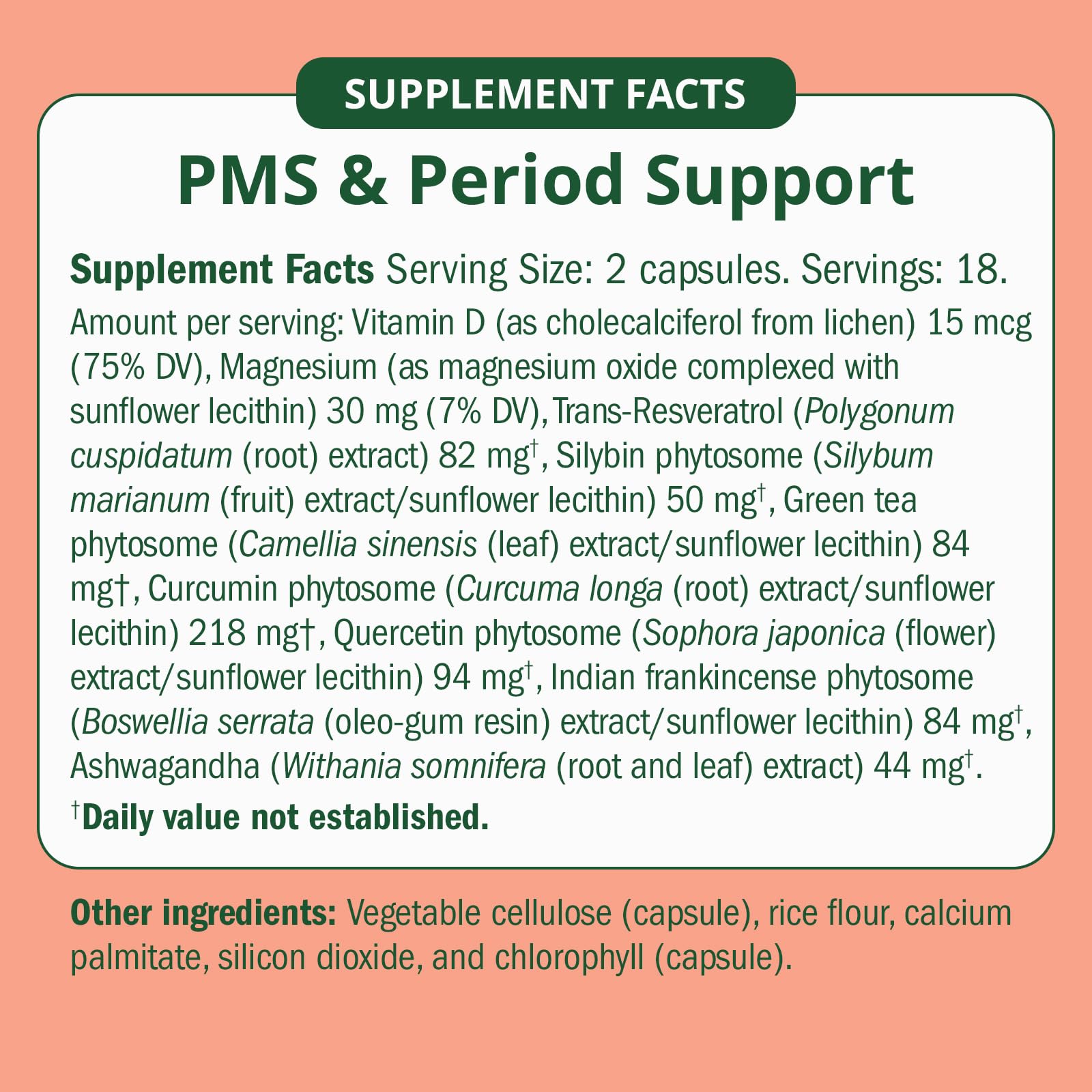 PMS & Period Relief - Menstrual Cramp Relief: No More Period Cramps, Mood Swings, or Bloating. PMS Supplement for Happy Hormones and Period Relief. (40 Count) Semaine uk supplements