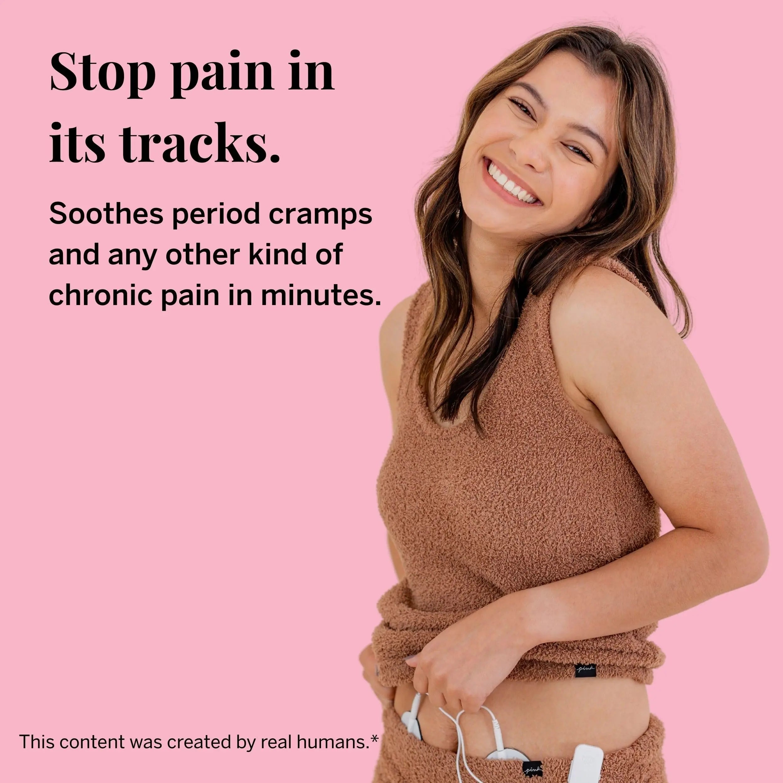 Pixie Period Pain Relief Device - Best PMS Relief Simulator with TENS Technology - Thinnest Wearable Tens Unit - Unnoticeable Under Clothes - Menstrual Cramp Comfort for Feminine Care Pixie Cup uk supplements