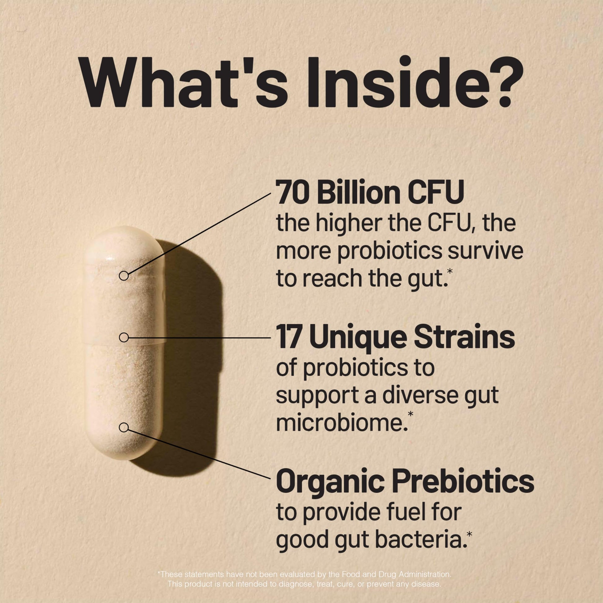 NatureWise Probiotics 70 Billion CFU - 17 Strains + Organic Prebiotics - Immune, Digestive & Gut Health Support for Women & Men - Vegetarian, Gluten-Free, Non-GMO - 30 Capsules[1-Month Supply] NatureWise uk supplements