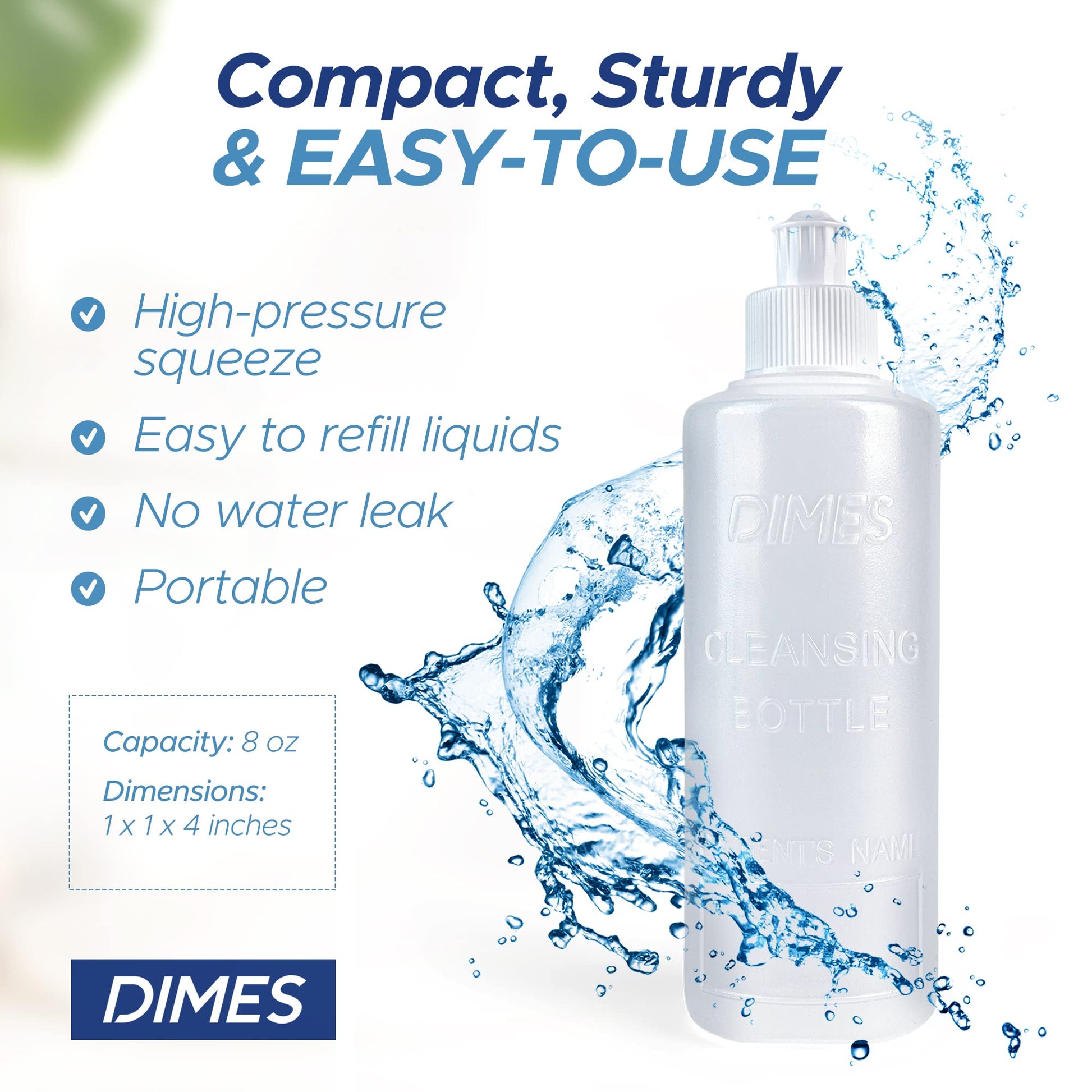 Dimes Perineal Lavette Irrigation Bottle 8 oz (Pack of 3). - Peri Bottle for Postpartum Care Dimes uk supplements