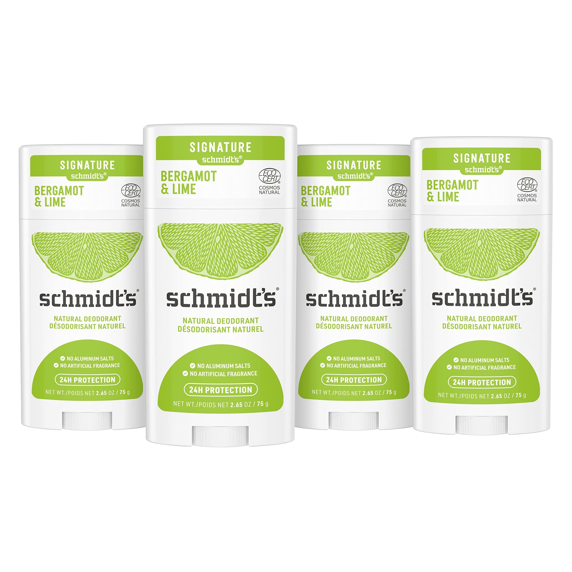 Schmidt's Aluminum Free Natural Deodorant For Women and Men, Bergamot & Lime Schmidt's uk supplements