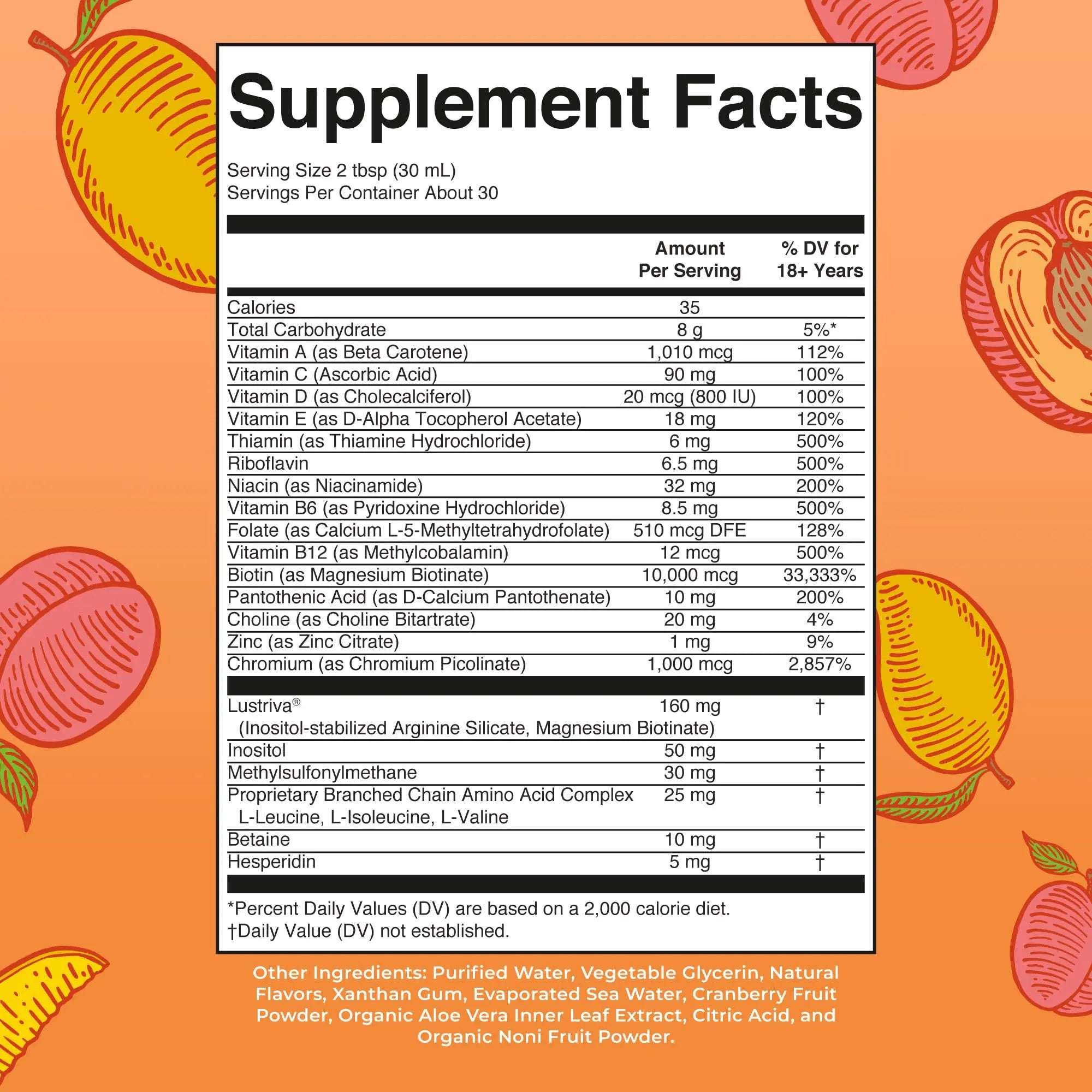 MaryRuth's MaryRuth's Liquid Morning Multivitamin +Hair Growth (Peach Mango, 30oz) & Iron Liquid (Berry) | Clean Label Project Verified® | MARYRUTH'S uk supplements