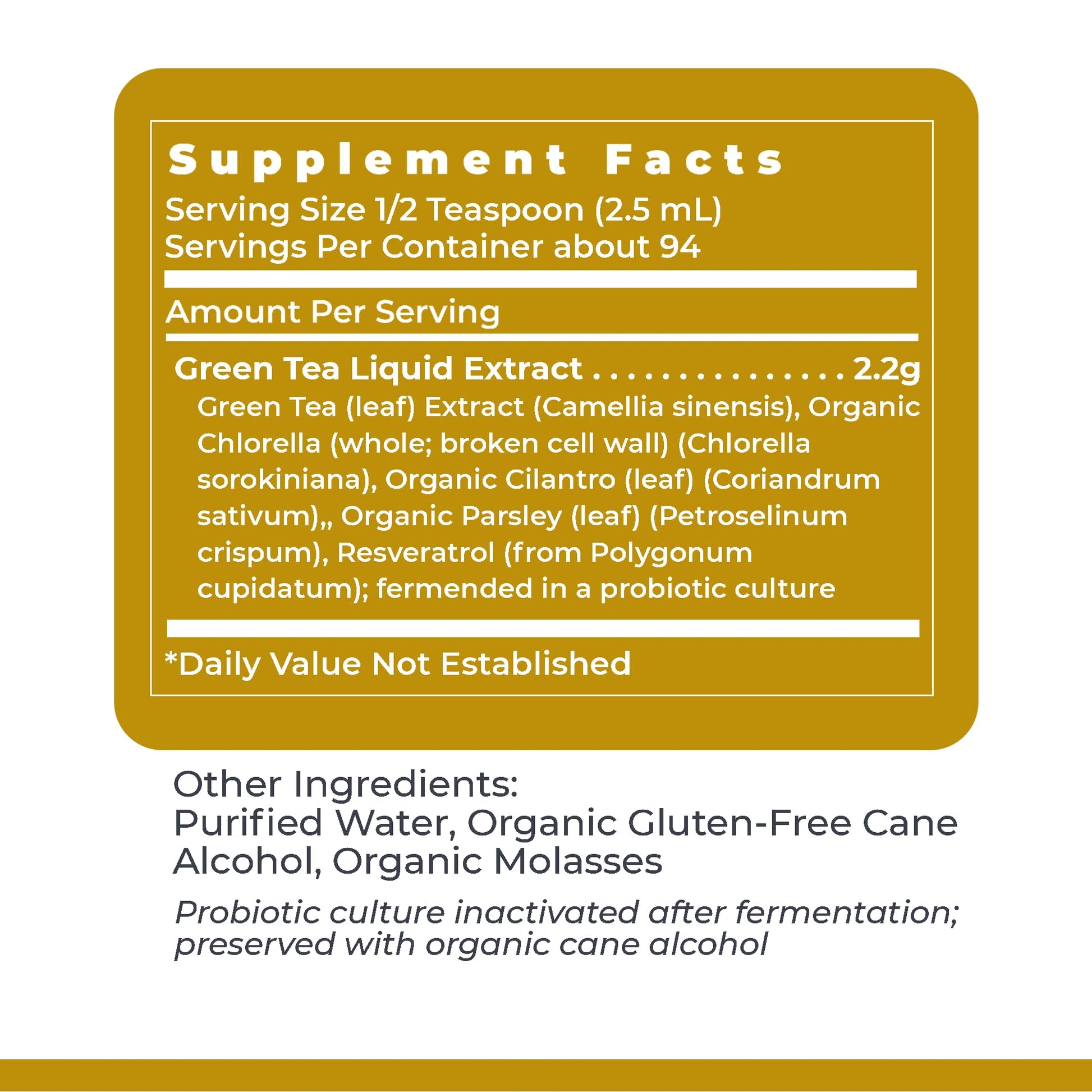 Premier Research Labs Green Tea-ND - Probiotic Fermented Green Tea Extract Supplement with ECGC, Camellia Sinensis Liquid, Supplement Drops for Adults, Vegan Friendly - 8 Fl Oz Bottle Premier Research Labs uk supplements