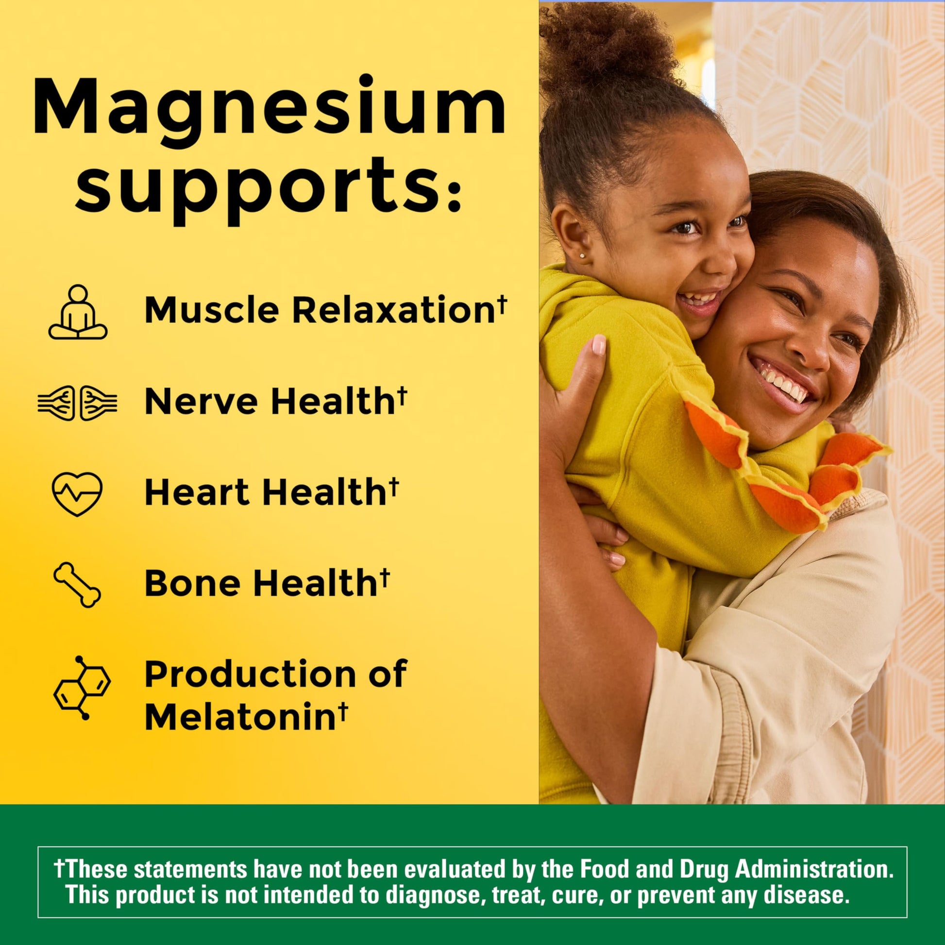 Nature Made High Absorption Magnesium Complex Soft Chews, Magnesium Supplement for Muscle, Heart, Bone Support, Magnesium Citrate & Malate Blend 250 mg per Serving, 40 Vegetarian Chews, 20 Day Supply Nature Made uk supplements