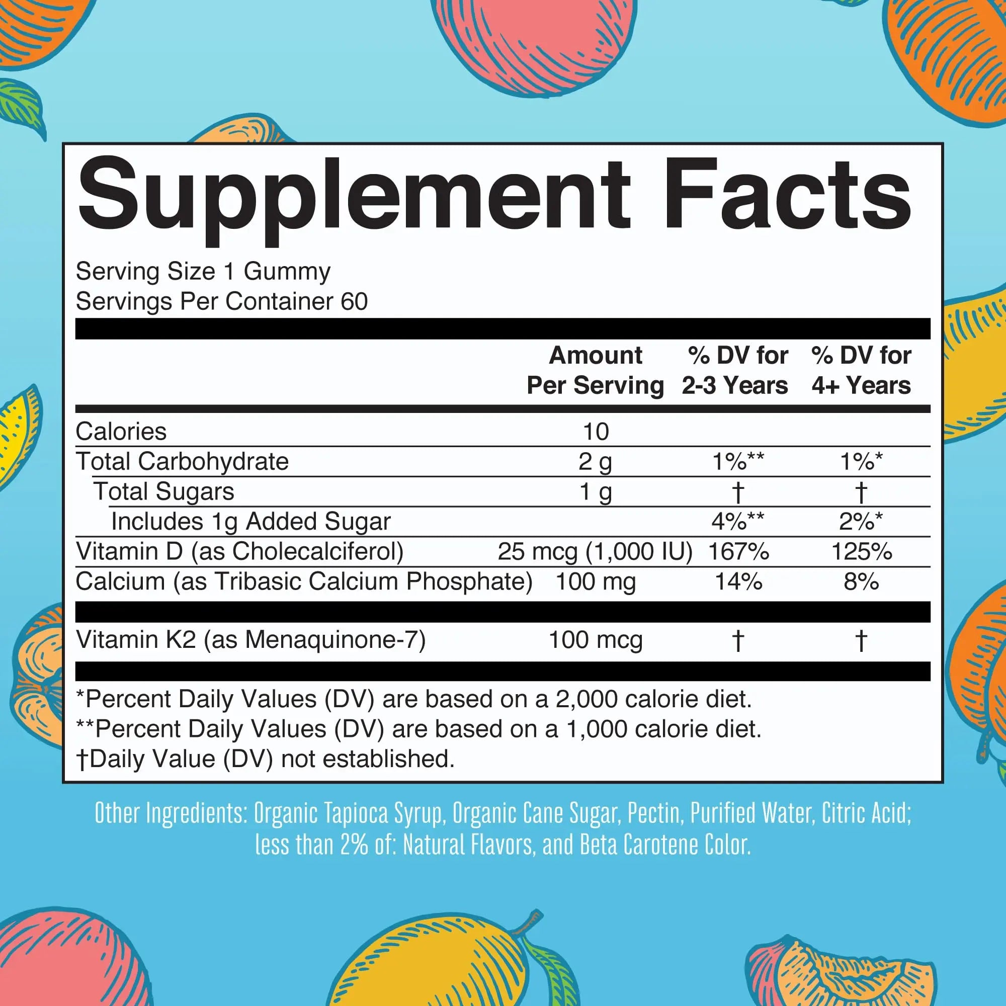 MaryRuth Organics Joint Health Liquid Drops & Vitamin K2+D3 Gummies (Peach Mango and Apricot) | Label Project Verified | Vitamins for Calcium, Joints, and Bone Support | Vegan, Non-GMO, Gluten Free MARYRUTH'S uk supplements