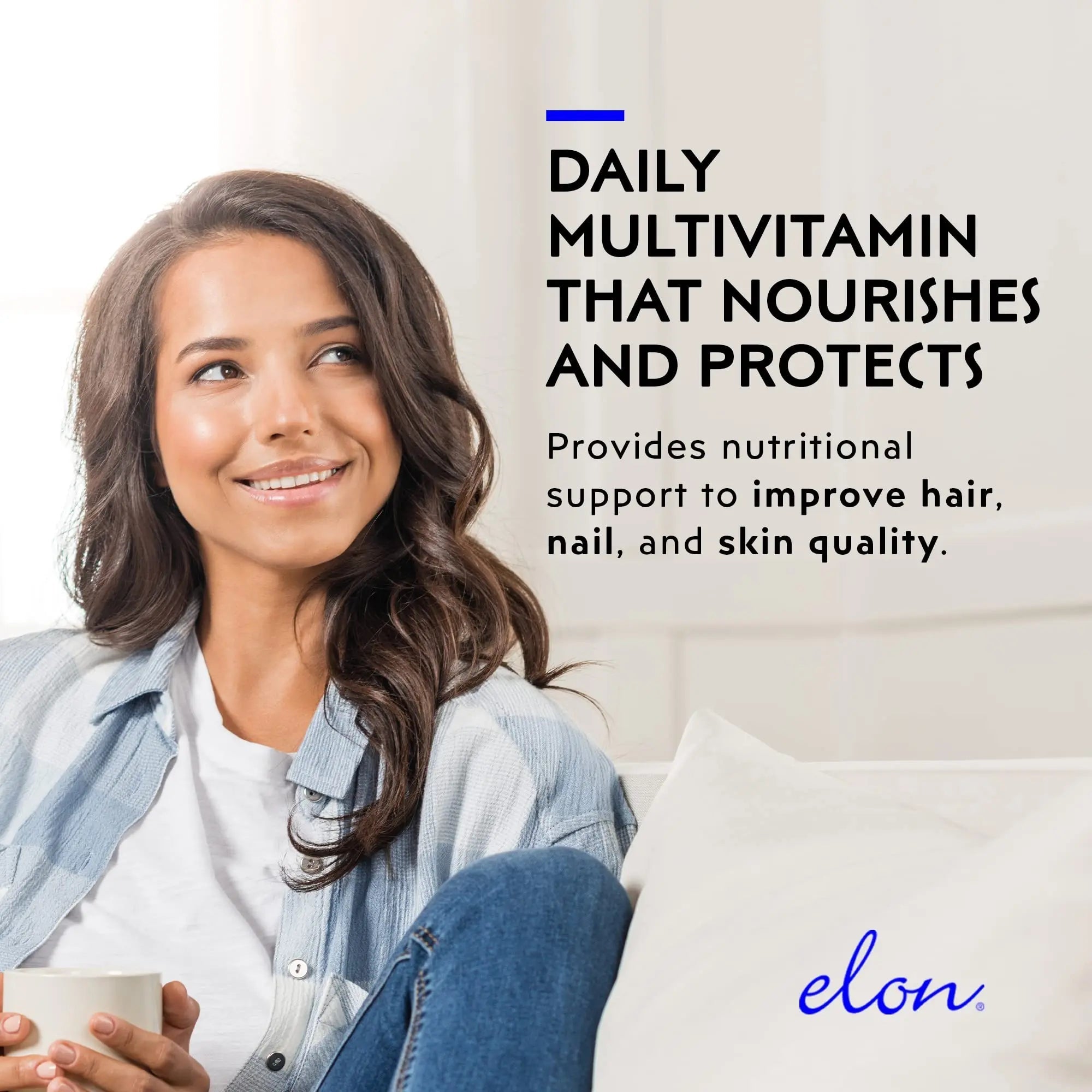 Elon Matrix 5000 Complete Multivitamin — Skin, Hair and Nail Growth Vitamins — Healthy Hair Growth Vitamins for Women & Men Elon uk supplements