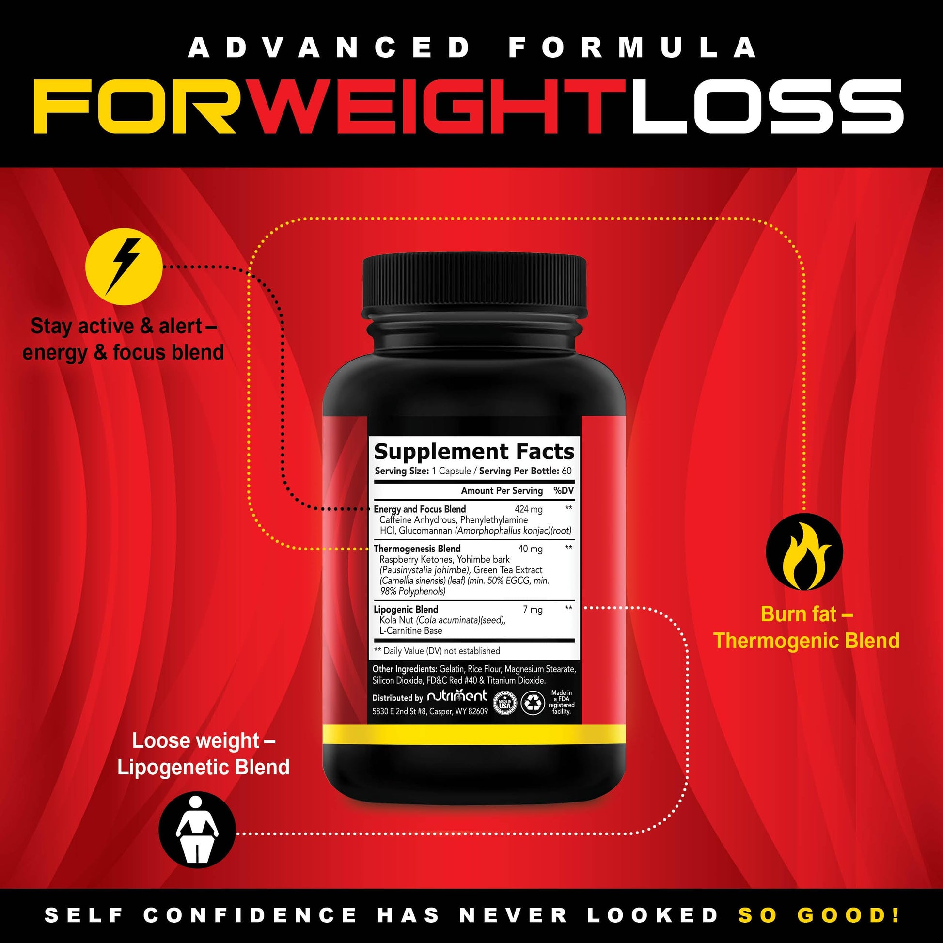Nutriment Quick Ten - Best Weight Loss Pills - Natural Metabolism Booster Nutriment uk supplements