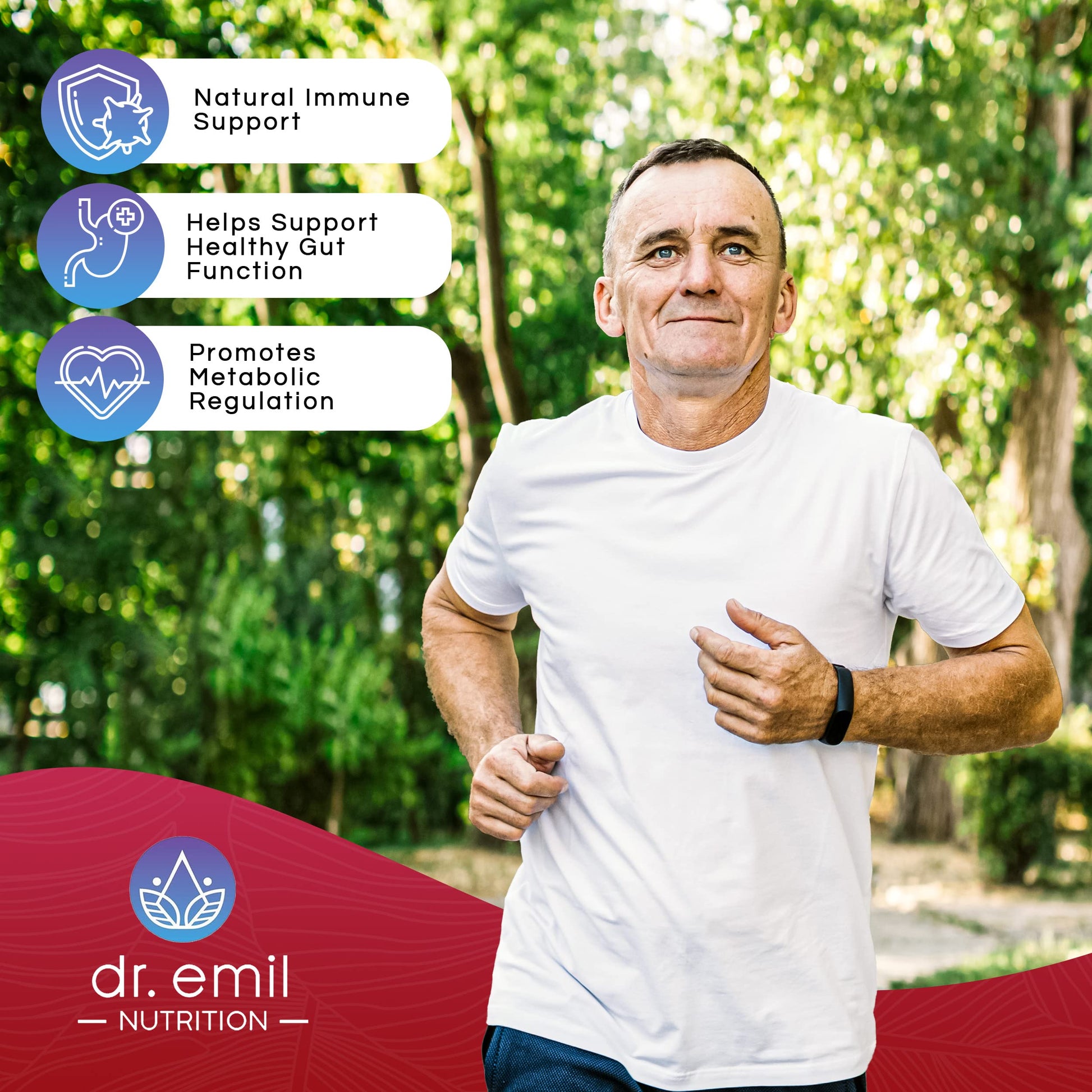 Dr. Emil Berberine 500mg Capsules - Berberine Supplement with Cinnamon, MTC Oil & Milk DR EMIL NUTRITION uk supplements