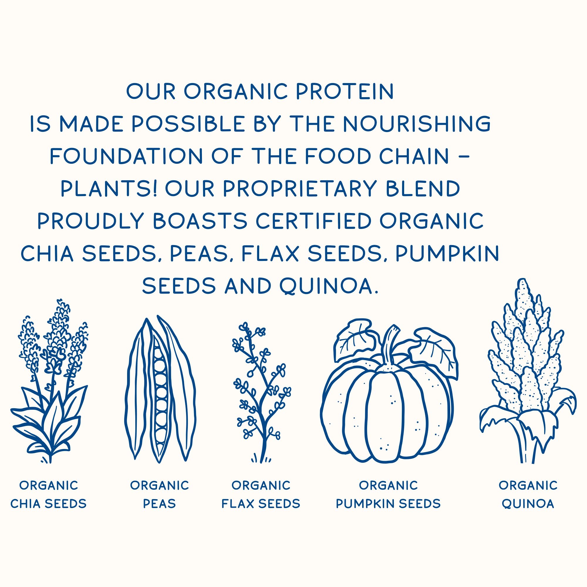 KOS Plant Based Protein Powder, Blueberry Muffin - Organic Pea Protein Superfood KOS uk supplements