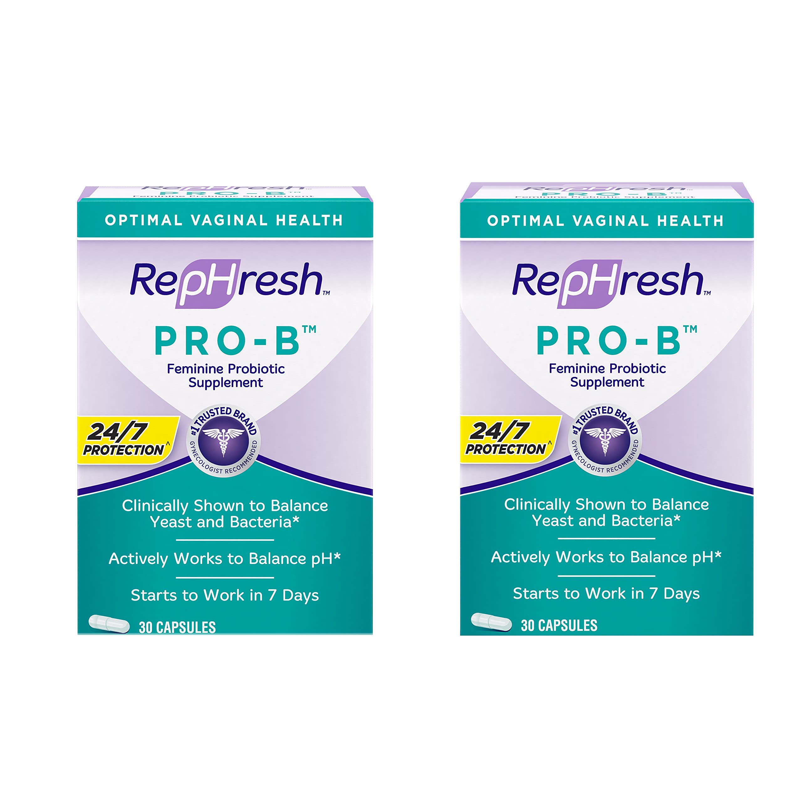 RepHresh Pro-B Probiotic Feminine Supplement Rephresh uk supplements