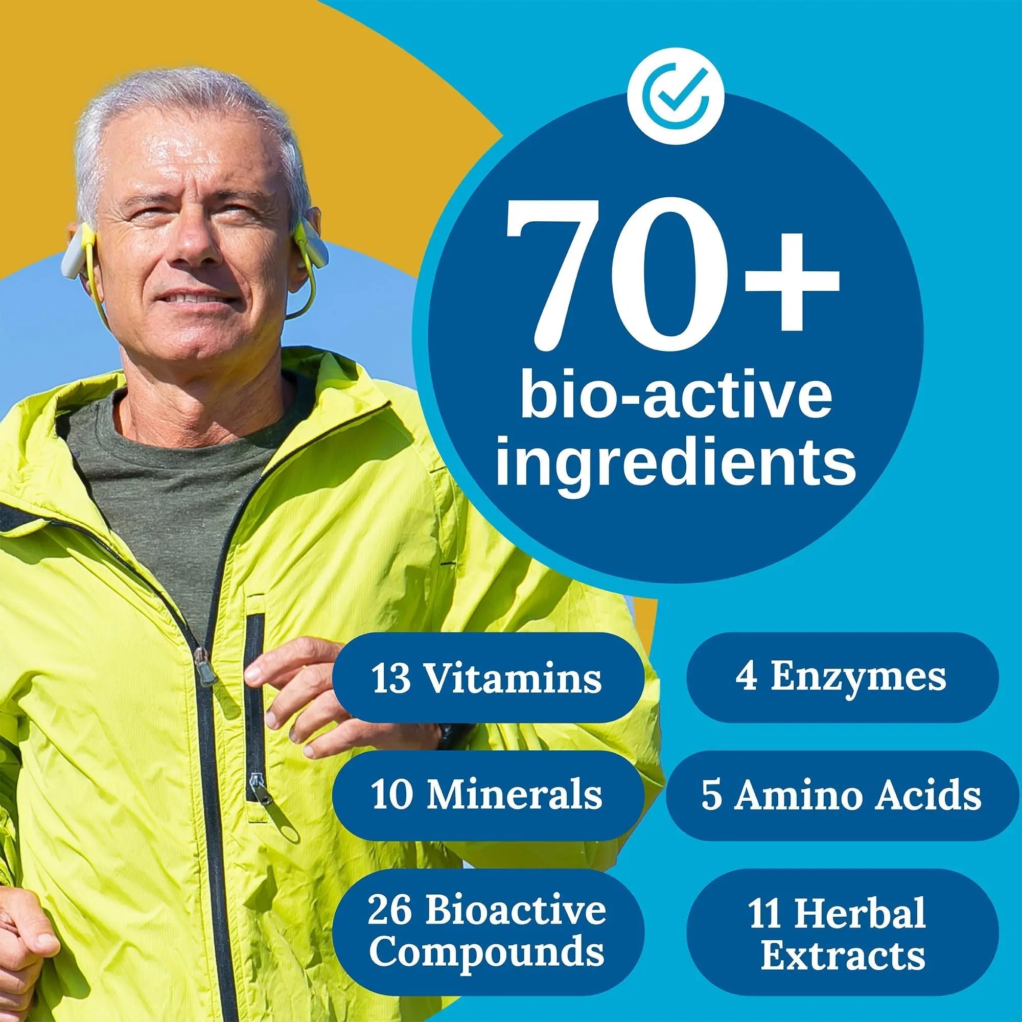 Xtendlife Total Balance Men’s Multivitamin for Immune, Heart, Digestive & Cellular Health - Daily Support Xtendlife uk supplements