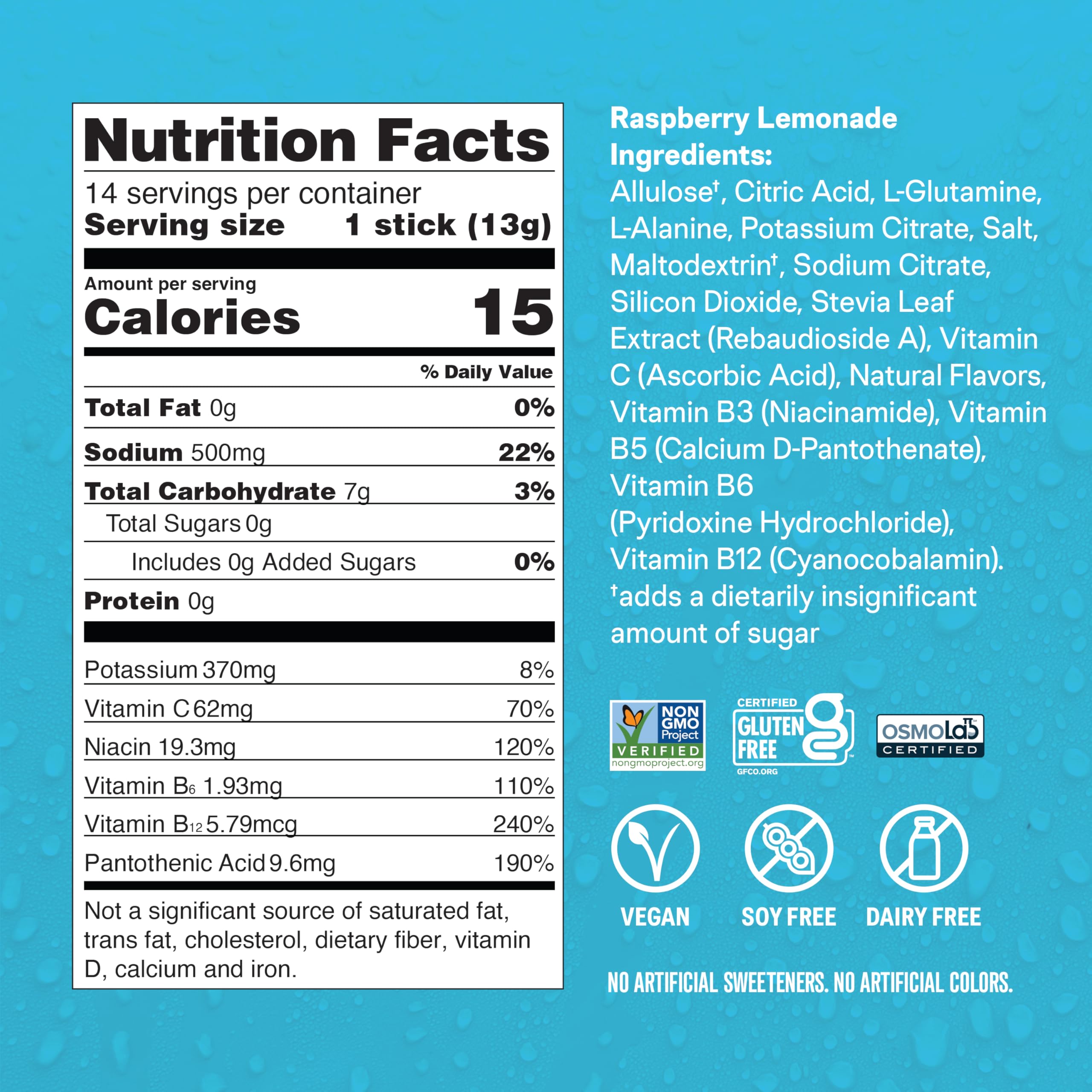 Liquid I.V.® Hydration Multiplier® Sugar-Free - Raspberry Lemonade | Electrolyte Powder Drink Mix | 3 Pack (42 Servings) Liquid I.V. uk supplements
