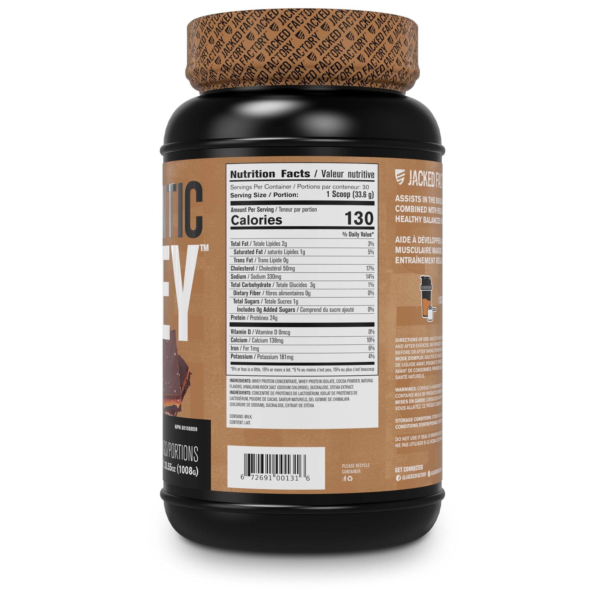 Jacked Factory Authentic Whey Muscle Building Whey Protein Powder - Low Carb Jacked Factory uk supplements