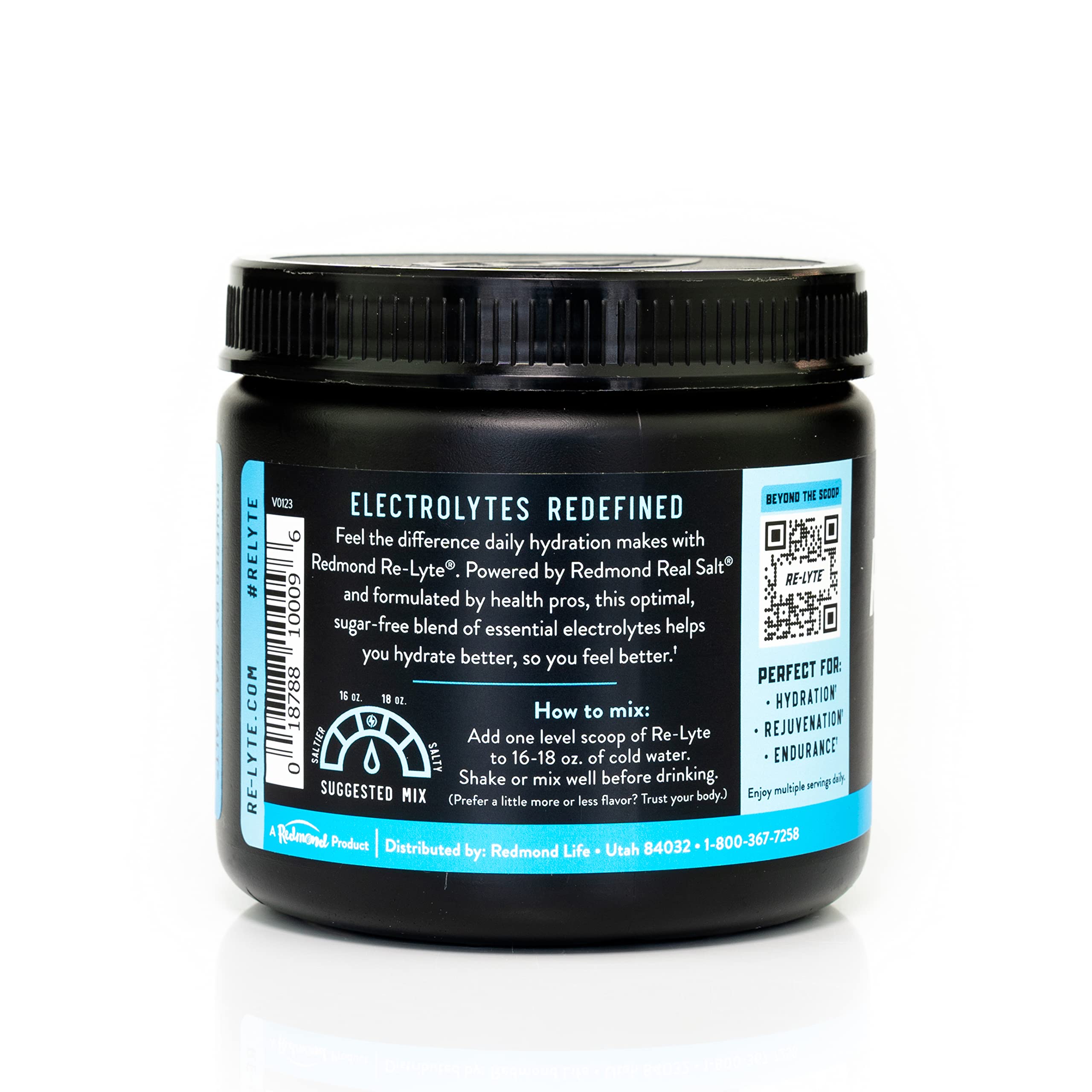 REDMOND Re-Lyte Hydration Electrolyte Mix (Unflavored) REDMOND uk supplements