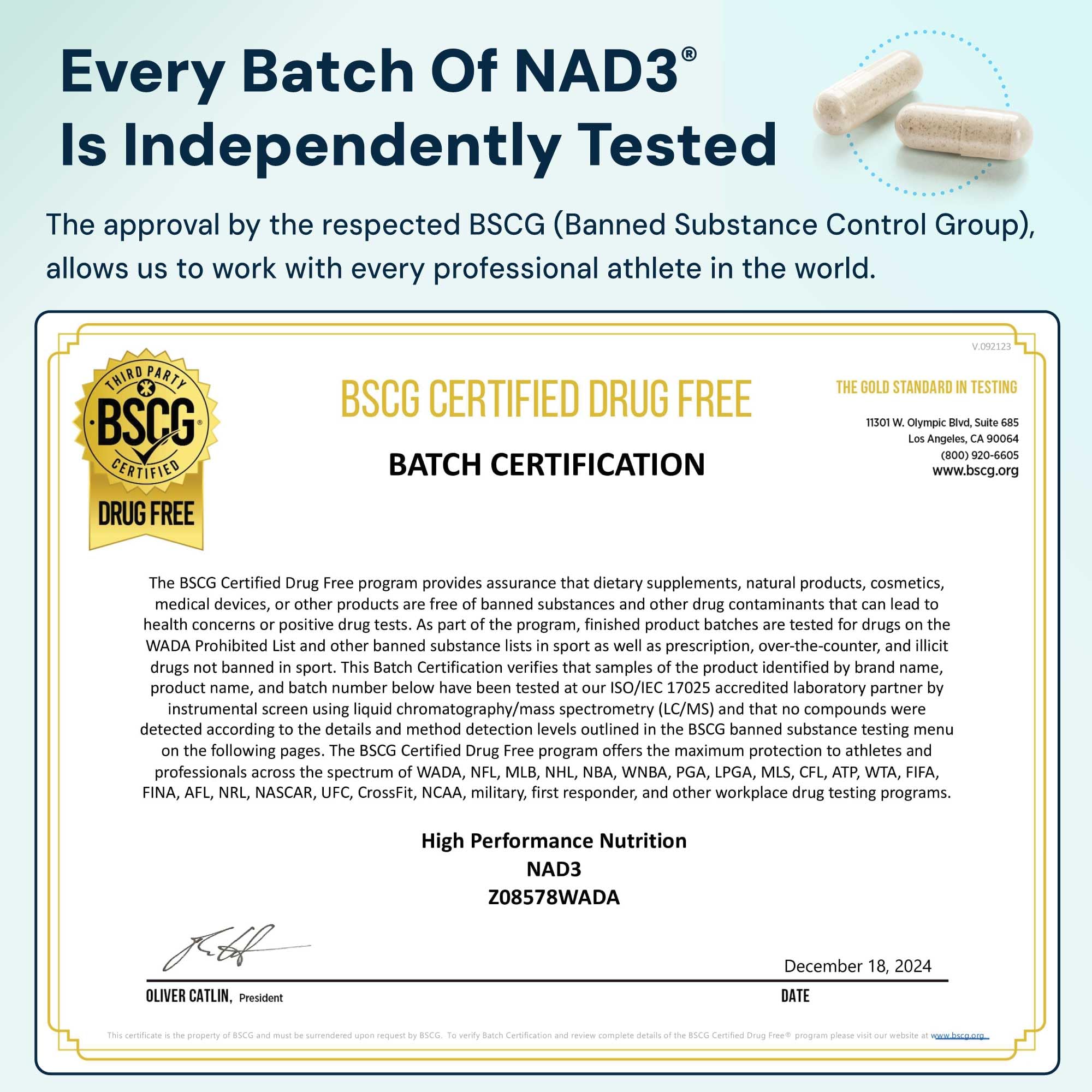 HPN NAD3 Clinical NAD+ Booster, Cellular Health & Natural Energy - NAD Supplement for Healthy Aging, Metabolic Support, NRF2 & Longevity, Nicotinamide Riboside & NMN Alternative, 60ct, 30-Day Supply HPN uk supplements