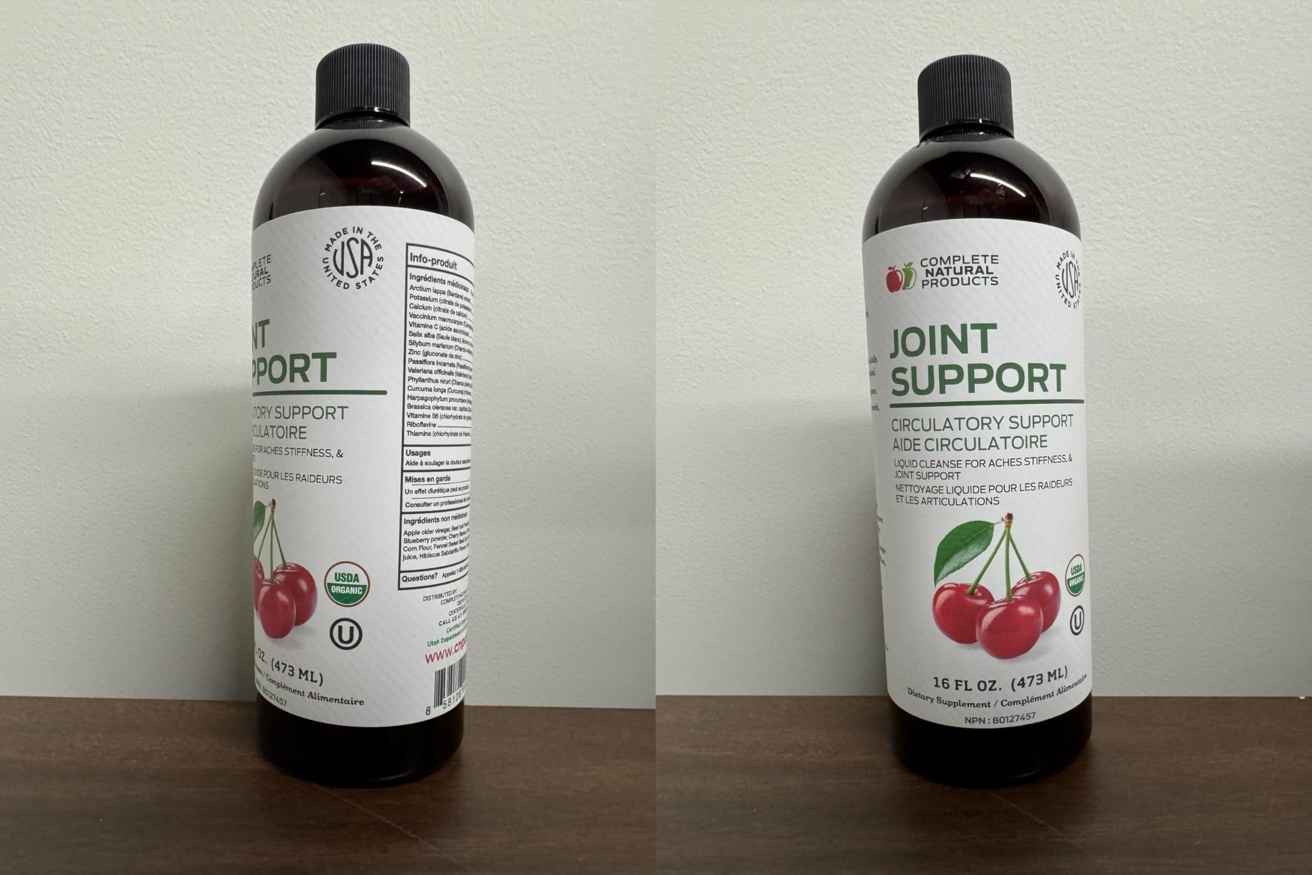 Complete Natural Products Joint Support Complete – 16 Fl Oz Organic Liquid Joint Supplement with Glucosamine Chondroitin MSM – Natural Uric Acid Cleanse & Herbal Joint Health Support for Mobility Complete Natural Products uk supplements