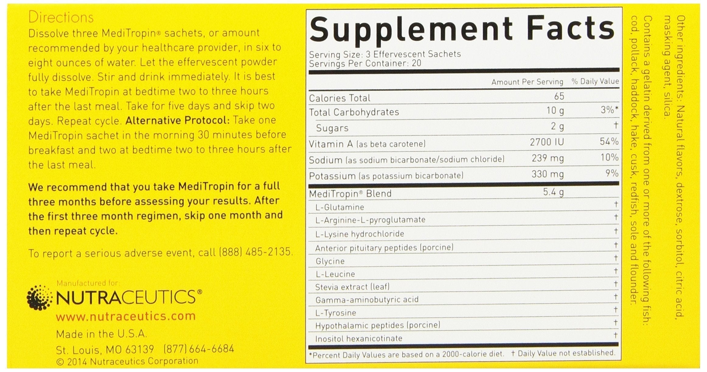 Nutraceutics Meditropin – Anti-Aging Amino Acid Supplement for Adults – Supports Natural Growth Hormone Production, Vitality & Recovery – 60 Sachets Nutraceutics uk supplements