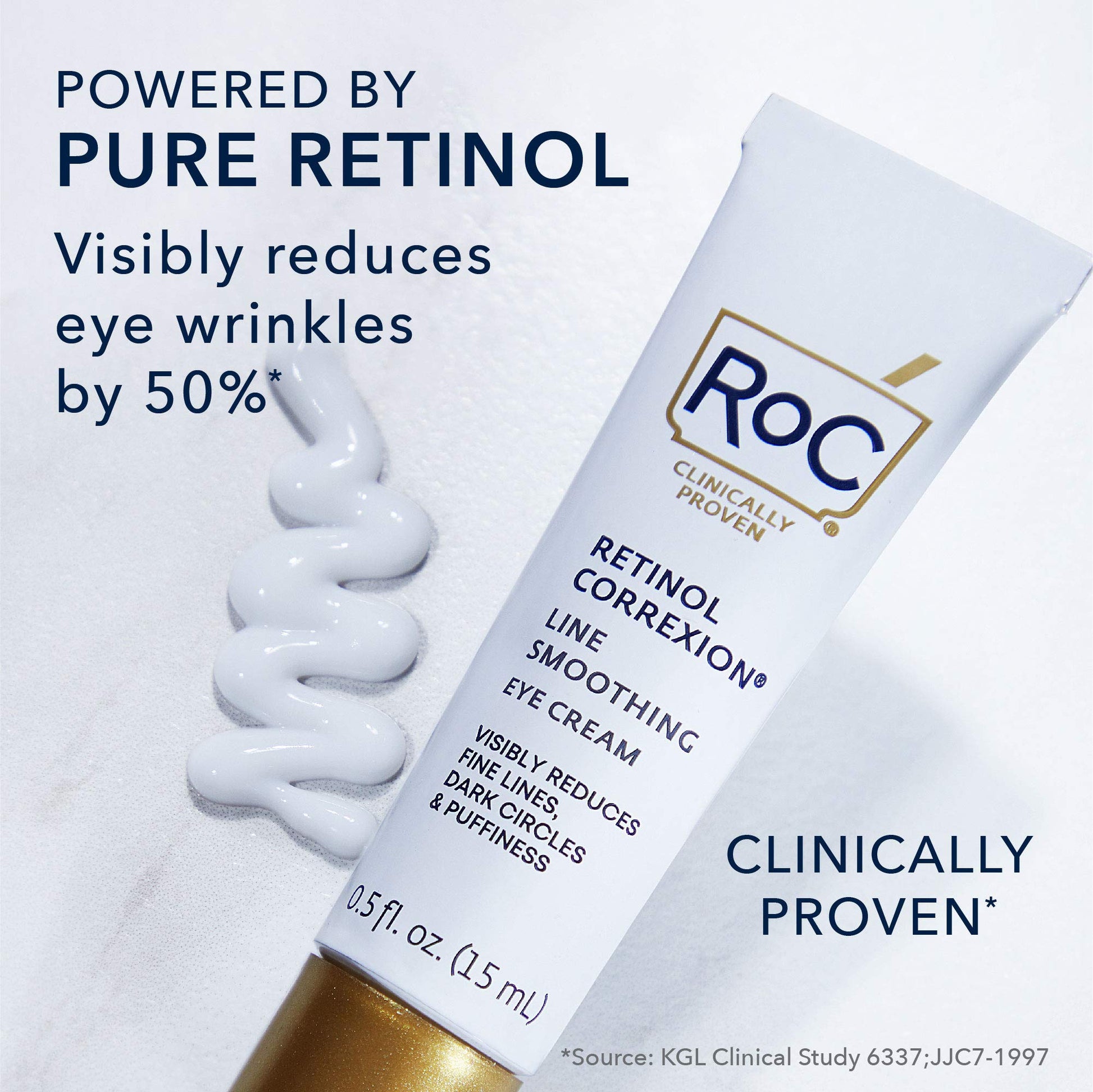 RoC Retinol Correxion Under Eye Cream for Dark Circles & Puffiness, Daily Wrinkle RoC uk supplements