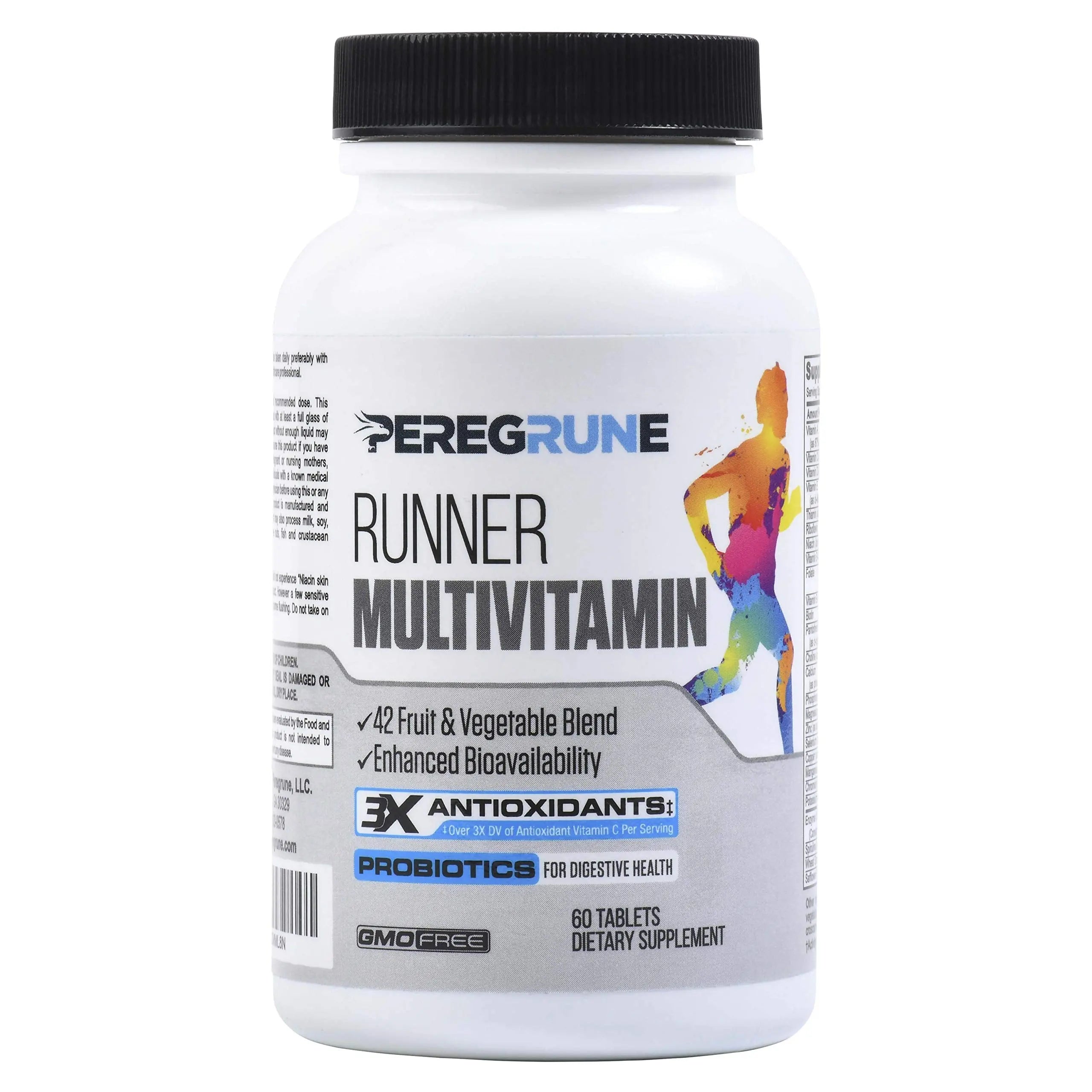 PEREGRUNE Runner Multivitamin | Engineered Vitamin with Antioxidants and Complete B Complex to Support Endurance & Energy | PEREGRUNE uk supplements