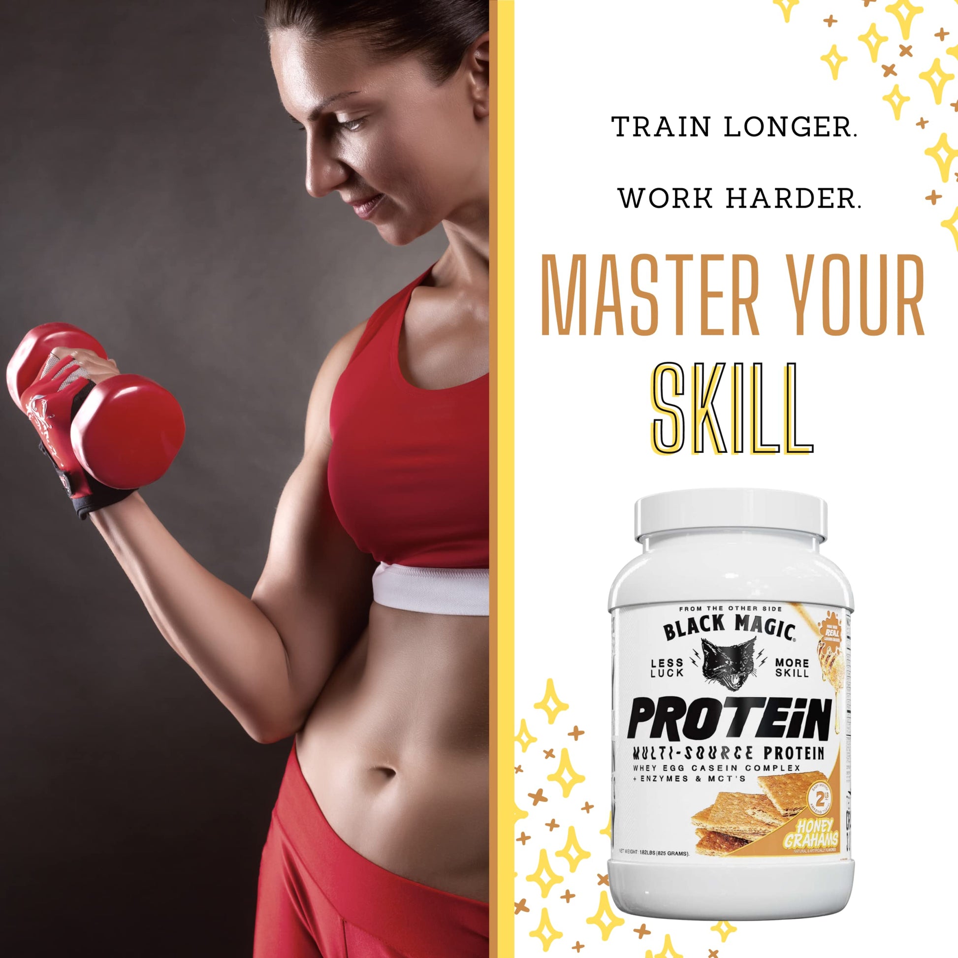 Worldwide Nutrition Bundle, 2 items: Black Magic Multi-Source Protein Powder - Whey Worldwide Nutrition uk supplements
