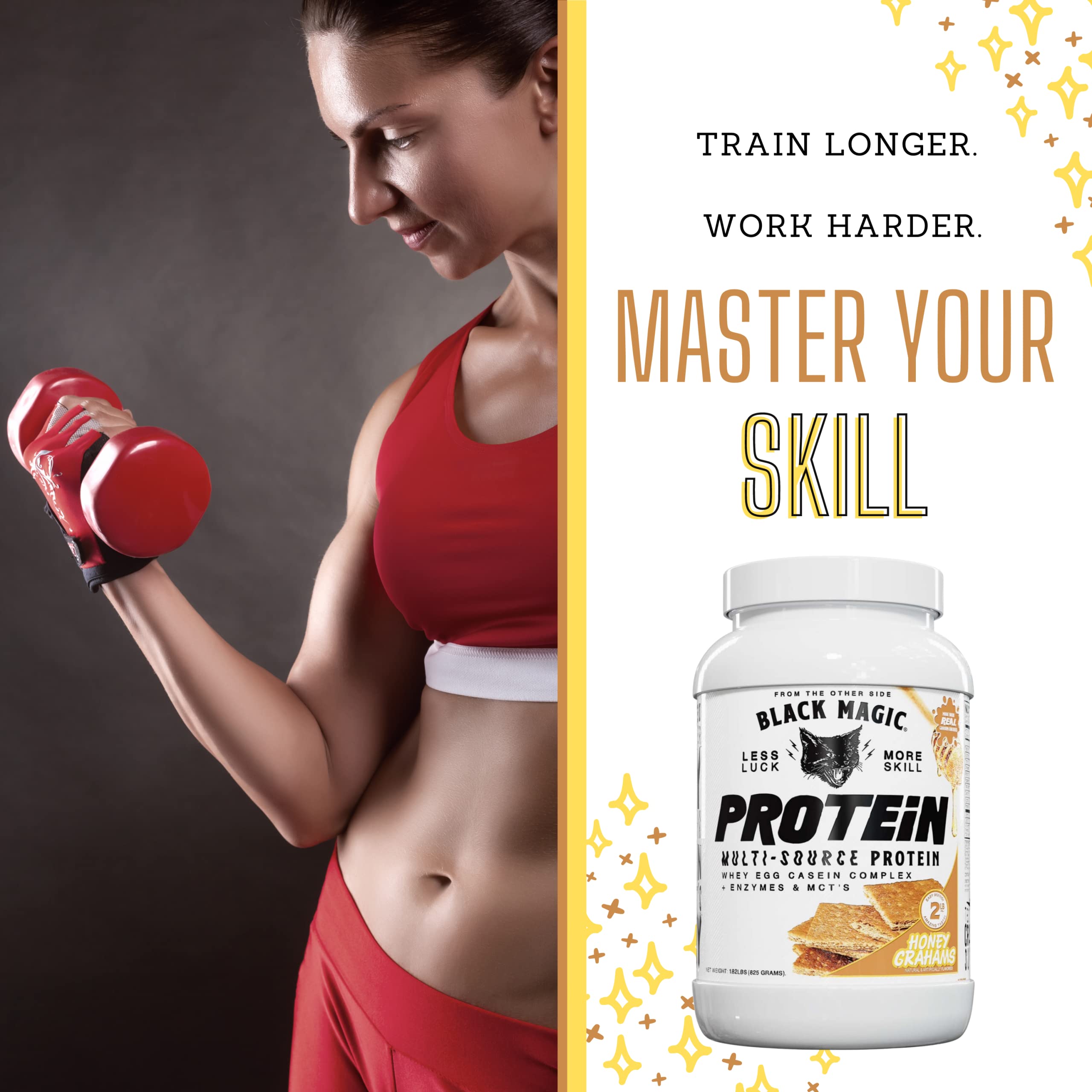Worldwide Nutrition Bundle, 2 items: Black Magic Multi-Source Protein Powder - Whey Worldwide Nutrition uk supplements