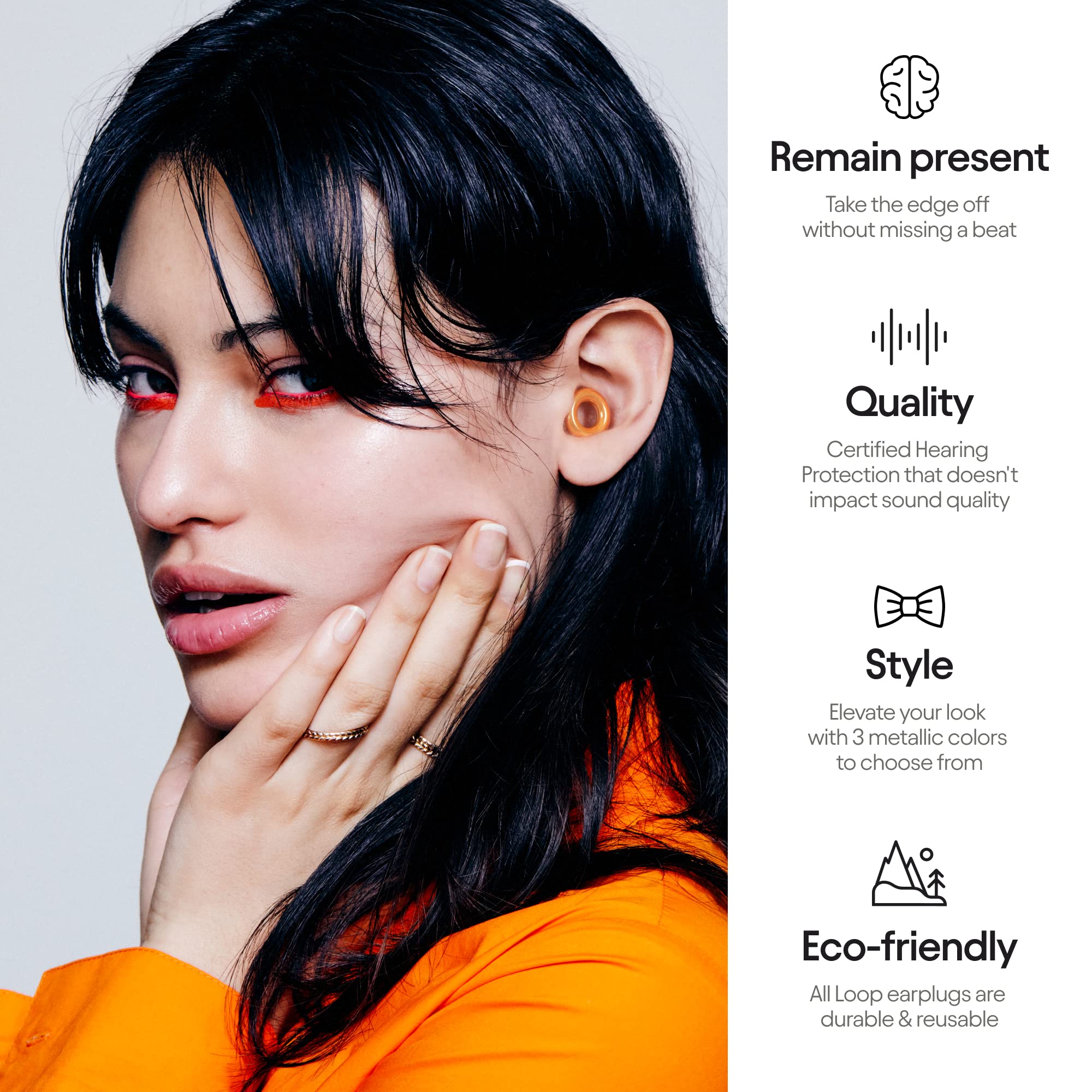 Loop Experience Ear Plugs for Concerts – High Fidelity Hearing Protection Loop uk supplements