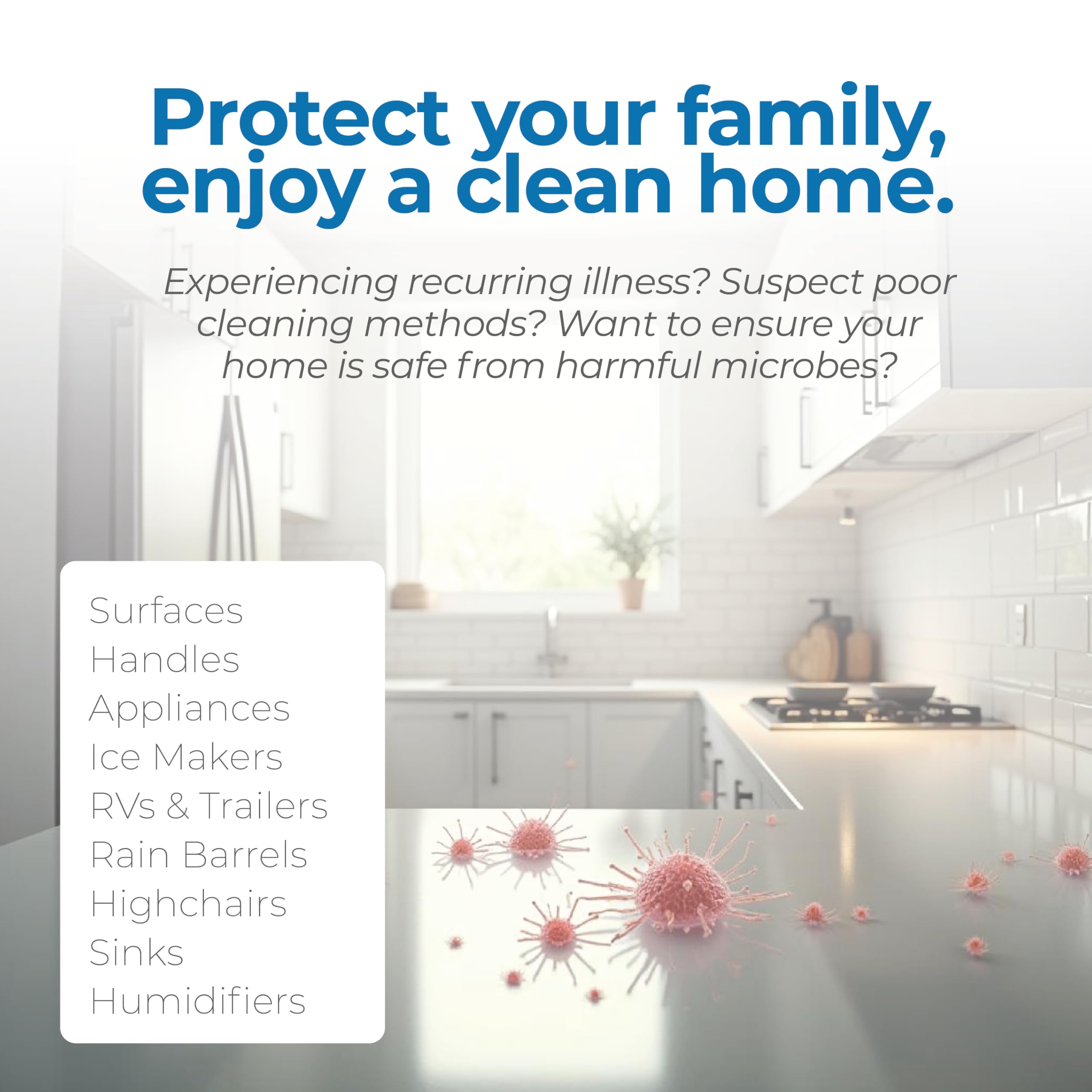 #1 Home, Kitchen, & Appliance Microbial Growth Test Kit – Simple DIY Screening for Bacteria, Mold, & Fungus – Know Your Home is Clean – Made in USA (1 Kit = 4 Bac + 4 Mold Tests) Detekt uk supplements