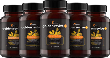 UpWellness Golden Revive + Joint Support with Quercetin, Magnesium, and Turmeric UpWellness Nutrient-Rich Living uk supplements