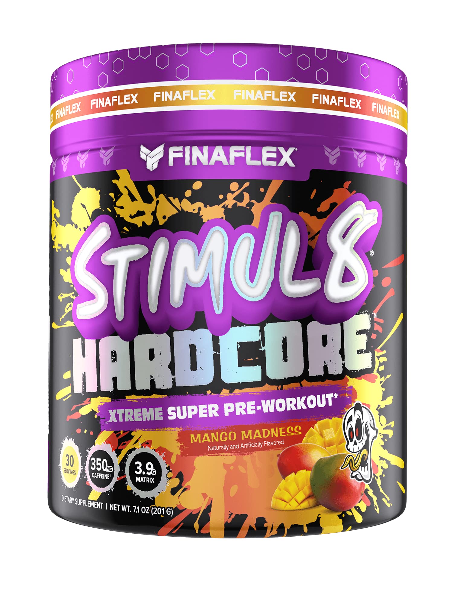 FINAFLEX STIMUL8 Hardcore, Mango Madness - Extreme Energy, Strength & Endurance FINAFLEX uk supplements
