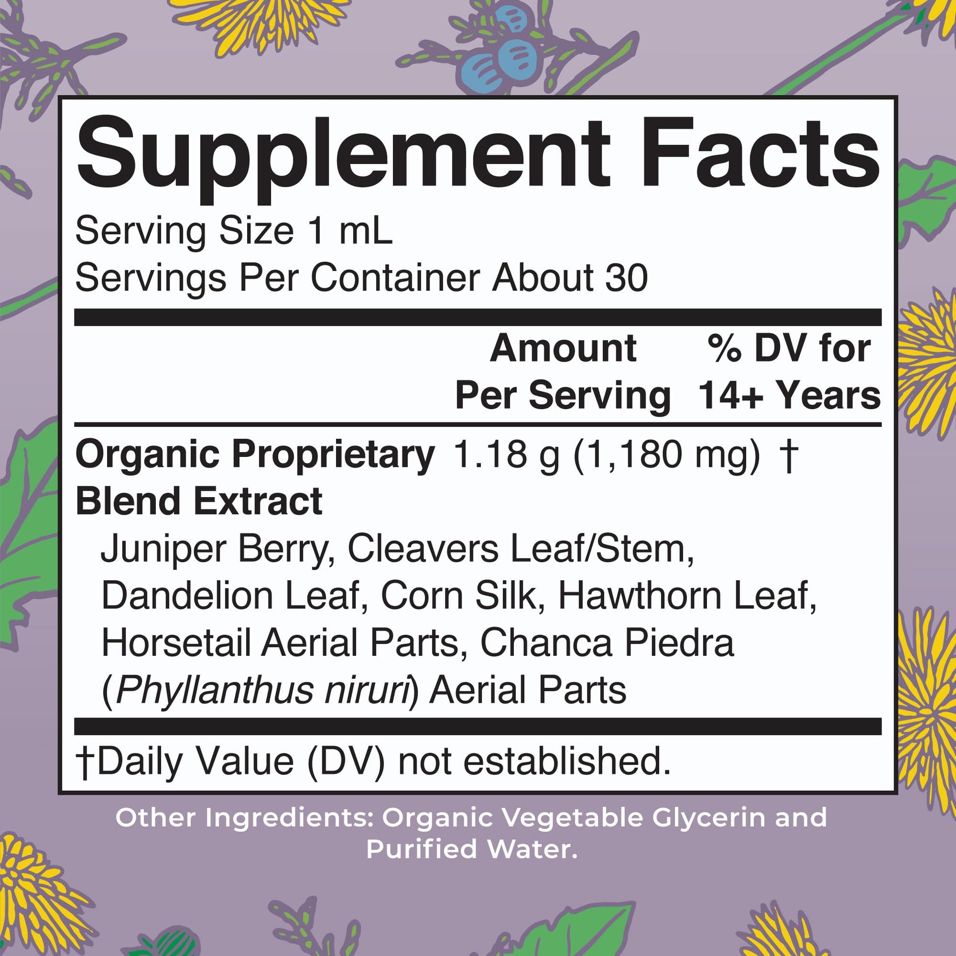 MaryRuth Organics Herbal Supplement Drops | Support Renal & Urinary Systems | Juniper Berry | Cleavers | Dandelion | Hawthorn | Horsetail & Chanca Piedra | Vegan | Non-GMO | 1 Fl Oz MARYRUTH'S uk supplements