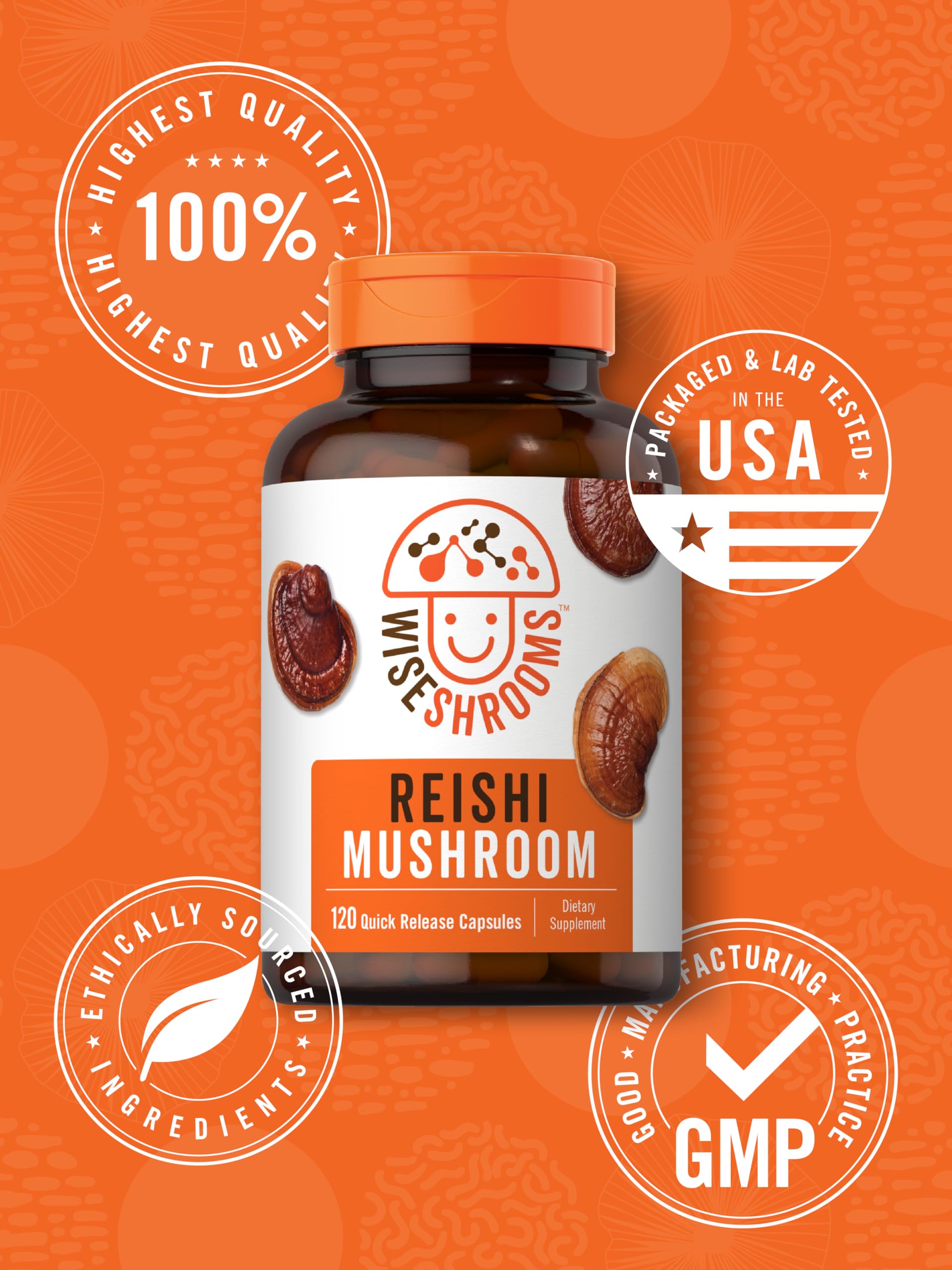 Carlyle Reishi Mushroom Capsules 5000 mg |120 Count | Non-GMO and Gluten Free Extract Carlyle uk supplements