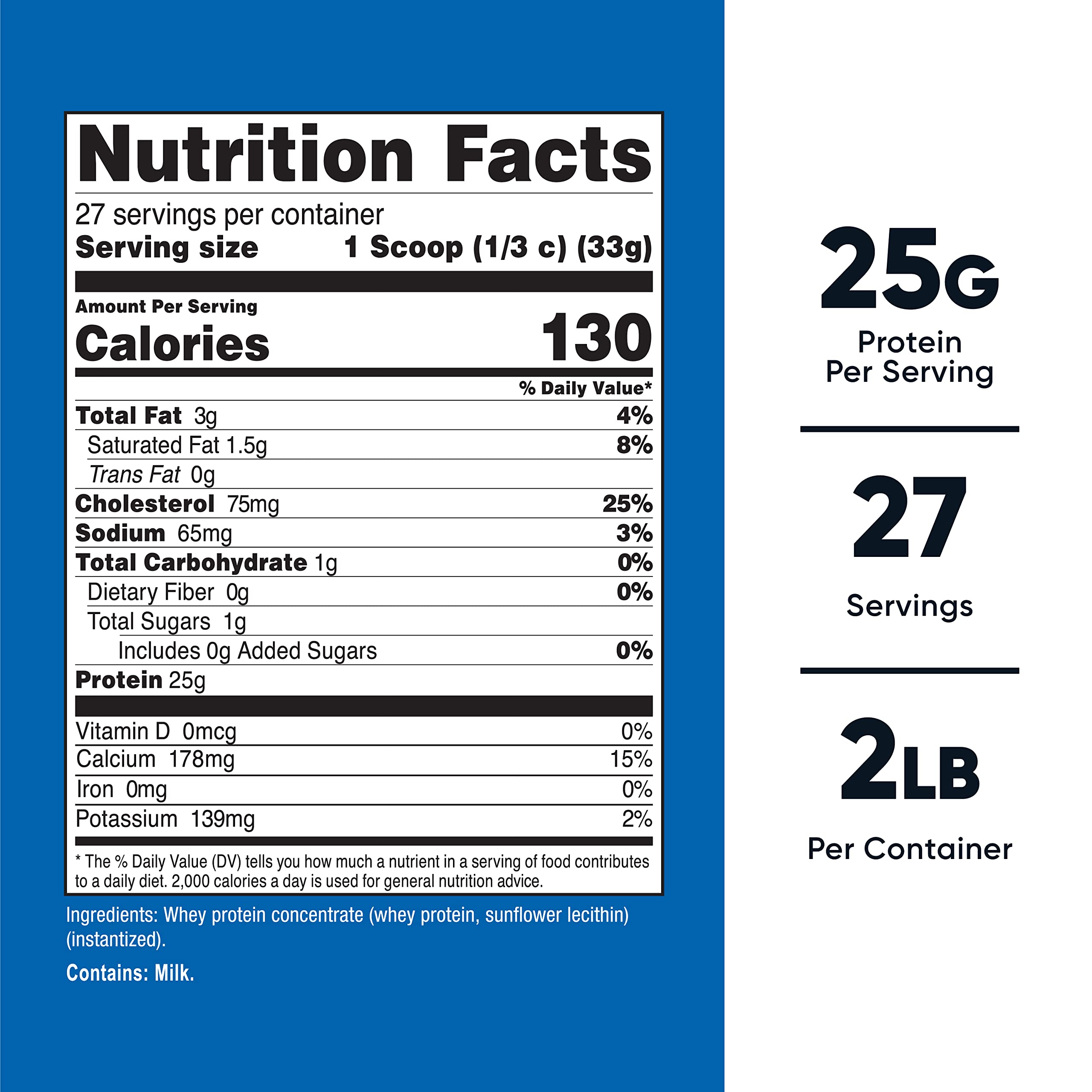Nutricost Whey Protein Concentrate (Unflavored) 2LBS - Gluten Free & Non-GMO Nutricost uk supplements