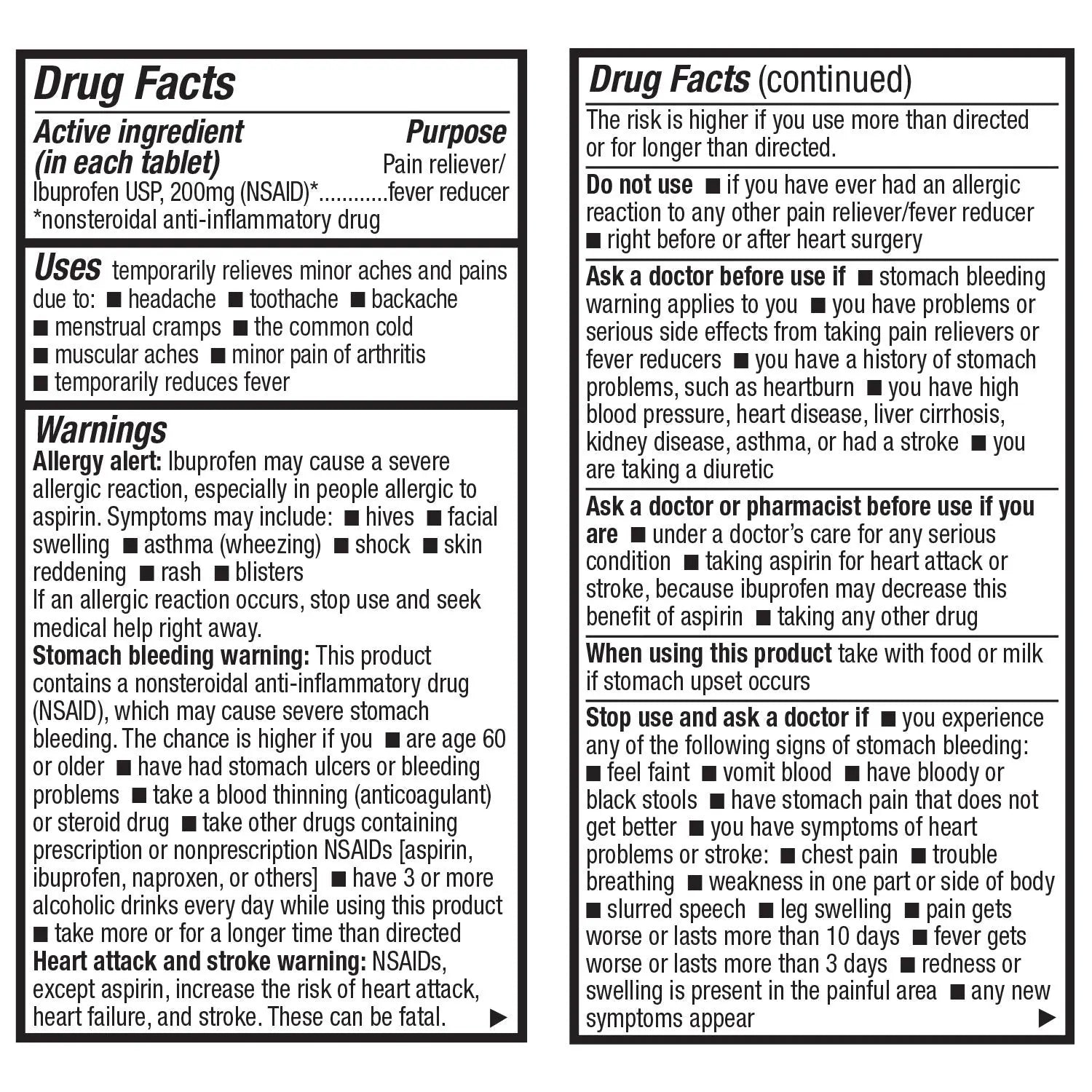 HealthA2Z® Ibuprofen Caplets 200mg | Pain Reliever & Fever Reducer | 24 Packs of 30 Tablets (720 Tablets Total) | Value Pack | NSAID HealthA2Z uk supplements