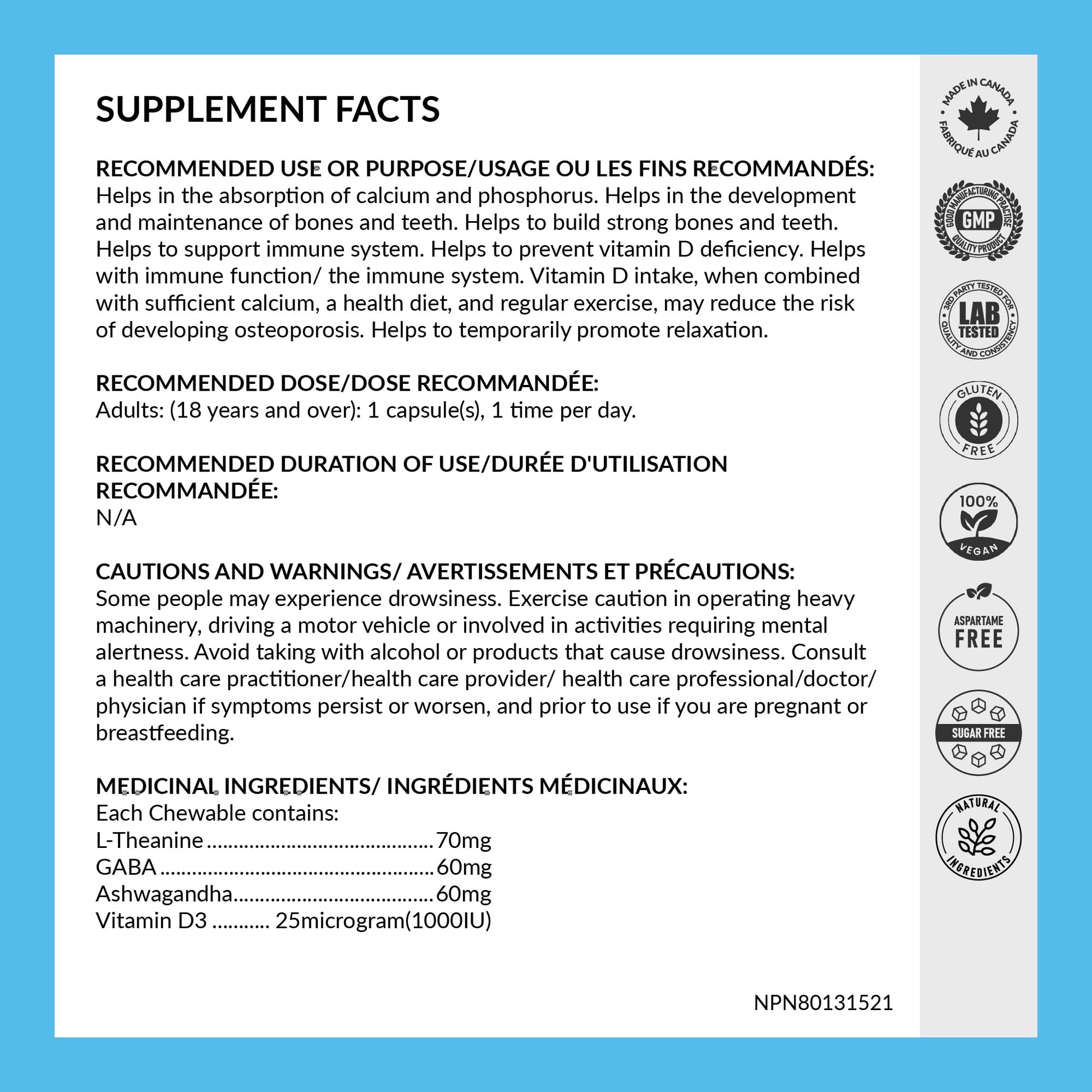 REJUVE+ Calm & Destress Nootropic Supplement – Brain Boost | L-Theanine, GABA, Ashwagandha, Vitamin D | Natural Stress Relief & Relaxation | Sleep Enhancer | Mood Enhancer | Honey Vanilla Flavor (1) REJUVE+ uk supplements