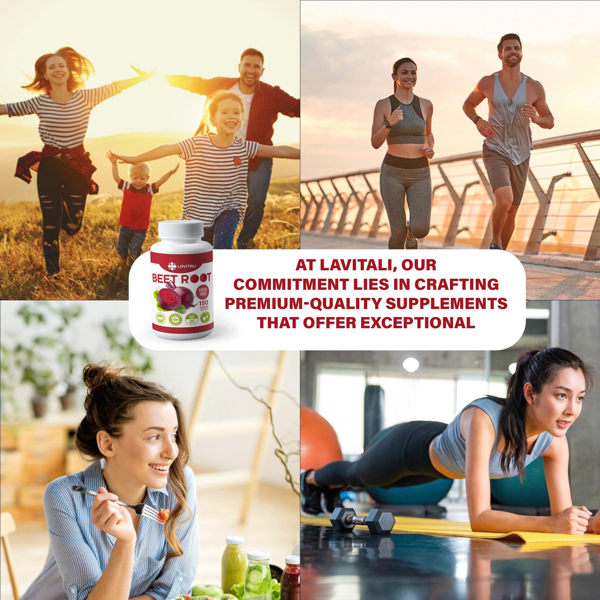 LaVitali 275 Beet Root Extract Capsules, 1000mg per Serving, High Concentrated Herbal LaVitali uk supplements
