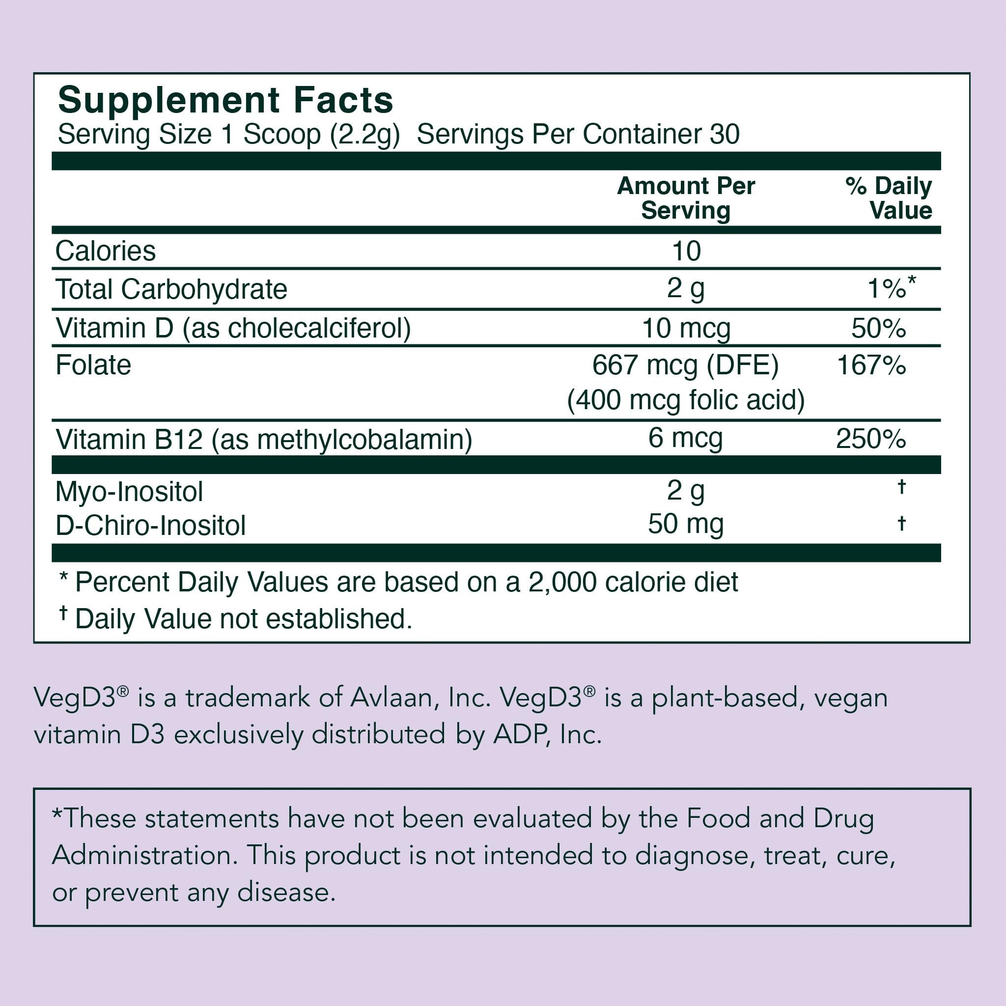 Rael Hormone Balance for Women, Myo Inositol Powder - Myo-Inositol & D-Chiro Inositol Rael uk supplements