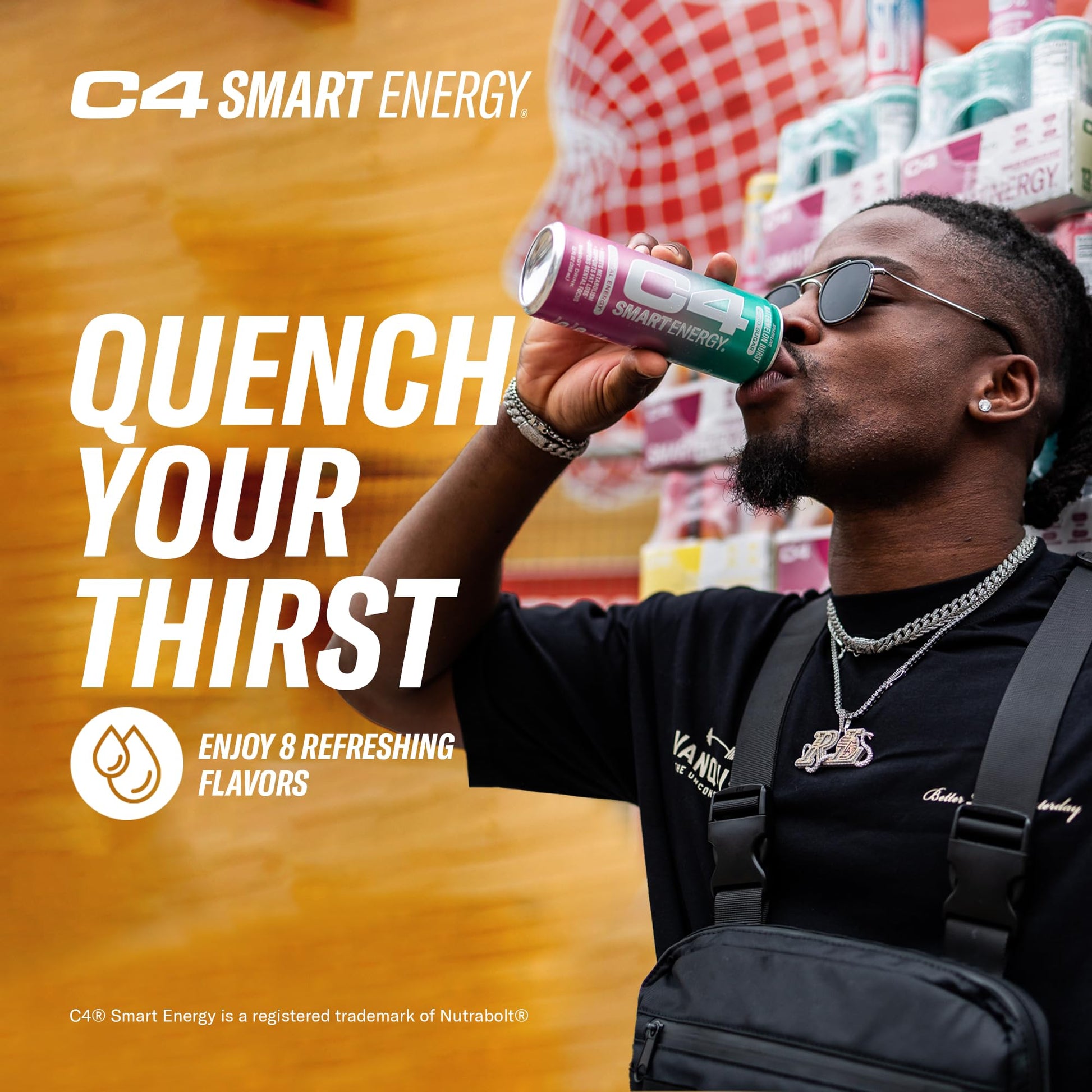 Cellucor C4 Smart Energy Drink - Sugar Free Performance Fuel & Nootropic Brain Booster, Coffee Substitute or Alternative | Cherry Berry Lime 12 Oz - 12 Pack C4 uk supplements