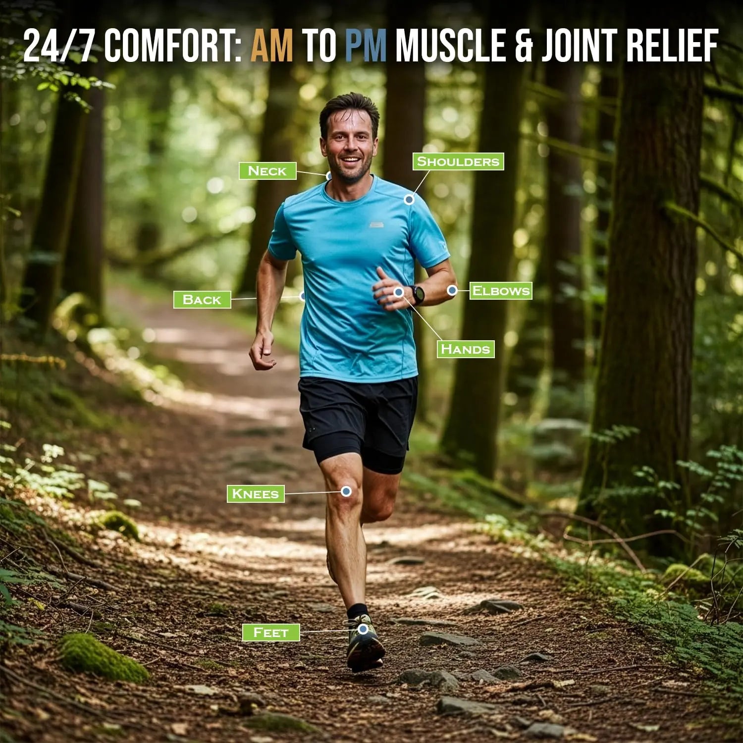 PHYTEWELL Muscle & Joint Rub Balm - Day & Night Pain Relief for Back, Knee, & Shoulder - Crafted with Arnica, Clove & Black Pepper to Support Recovery & Relaxation – Premium Non-Greasy Texture PHYTEWELL uk supplements