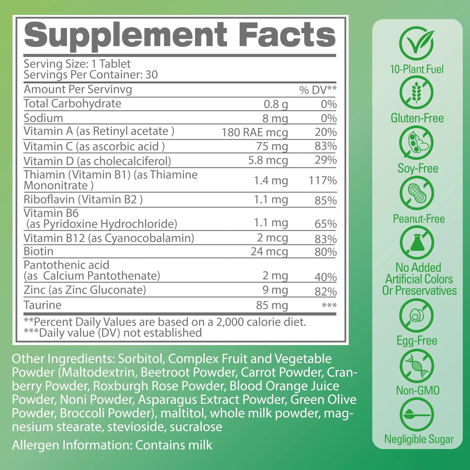 Pentavite HisFuel Multivitamin for Men, 20-in-1 Mens Vitamins with Natrual Fruits & Veggies, Vitamins & Minerals, Taurine, Boost Energy & Health Pentavite uk supplements