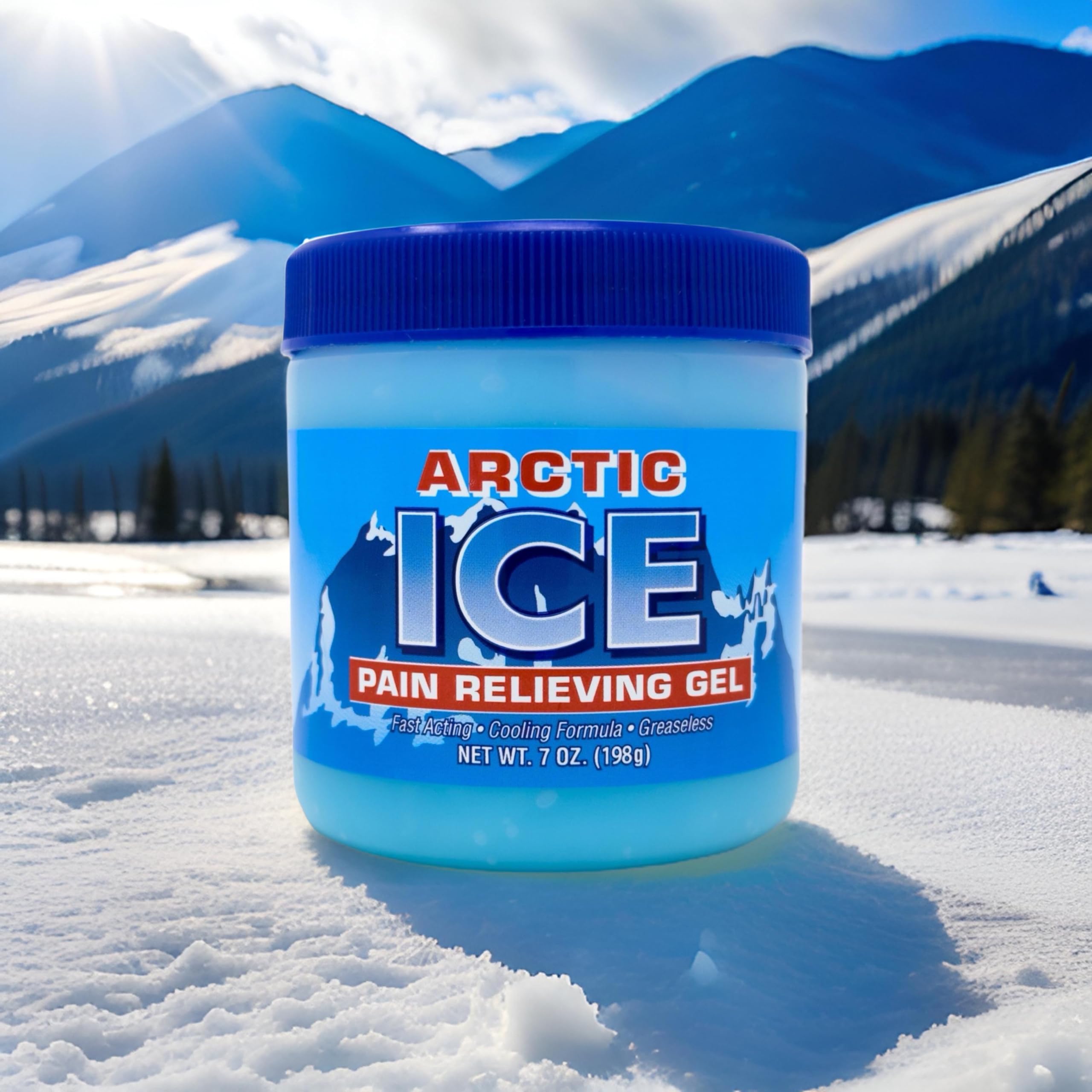 Artic Ice Pain Relieving Gel 2% Menthol Blue 7 Ounce, 1 Count Artic Ice uk supplements