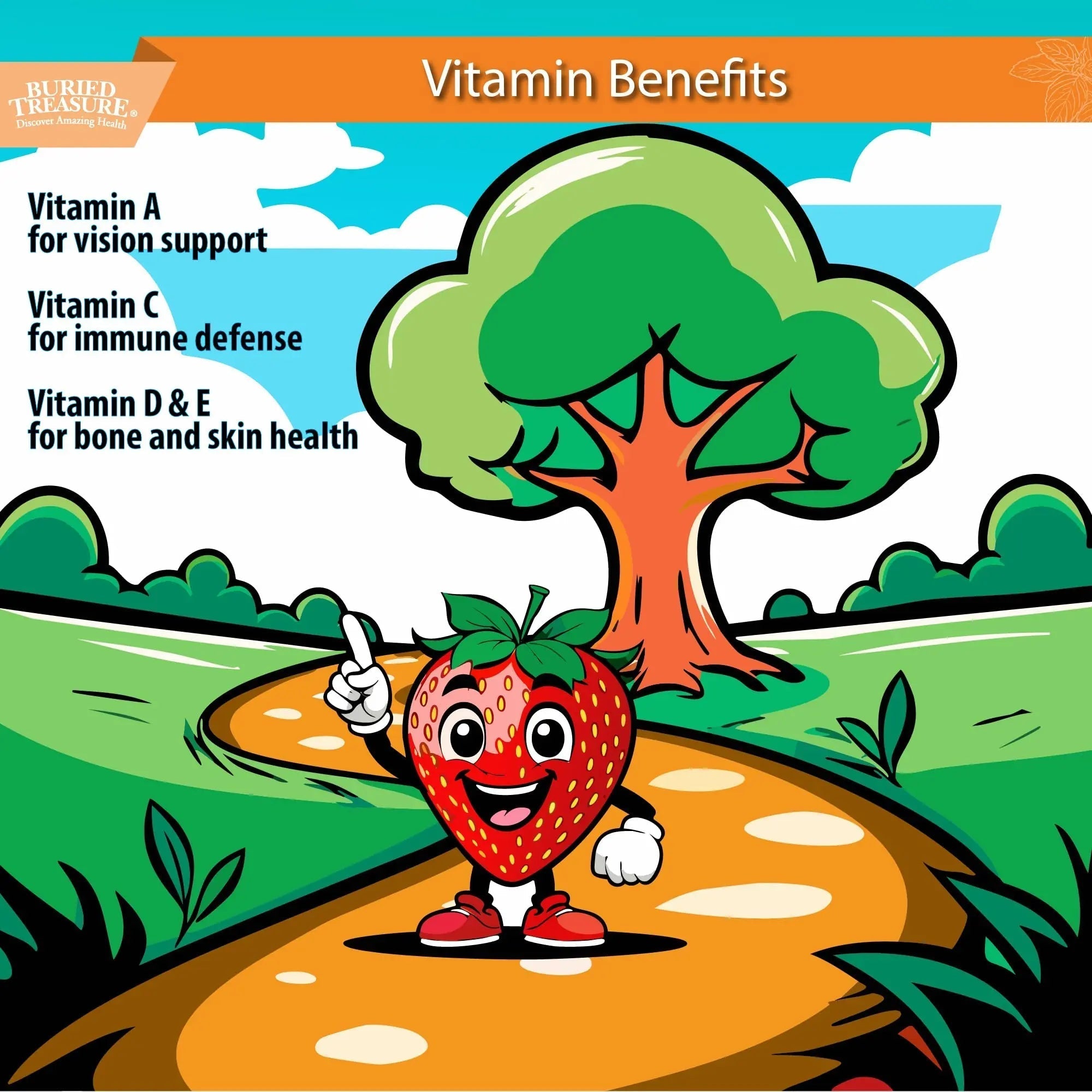 Buried Treasure Children's Daily Multi Liquid Multivitamin & Minerals Nutritional Dietary Vegan Supplement for Kids No Artificial Ingredients Buried Treasure uk supplements