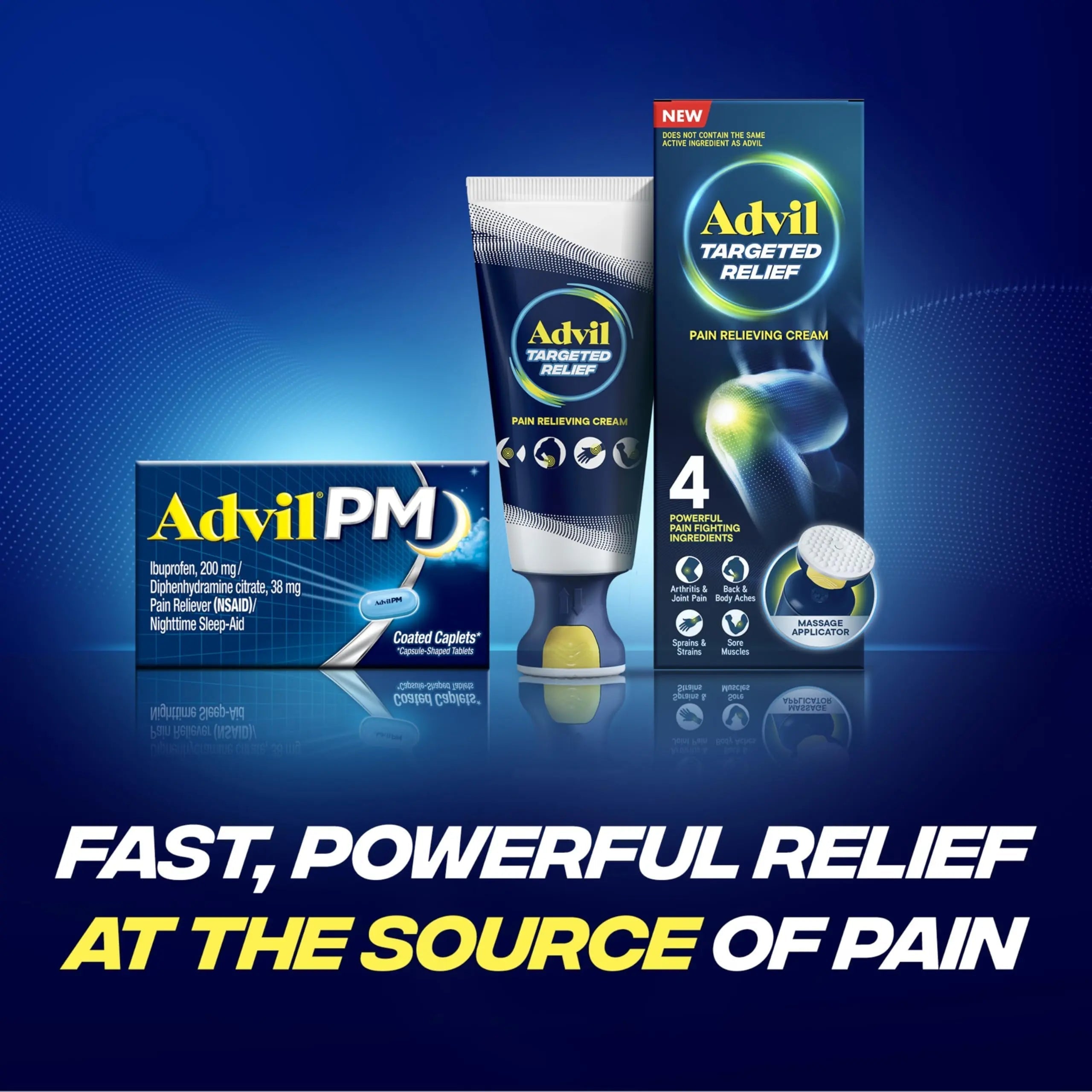 Advil PM Pain Reliever And Nighttime Sleep Aid, Pain Medicine With Ibuprofen For Pain Relief And Diphenhydramine Citrate For A Sleep Aid - 120 Coated Caplets Advil uk supplements