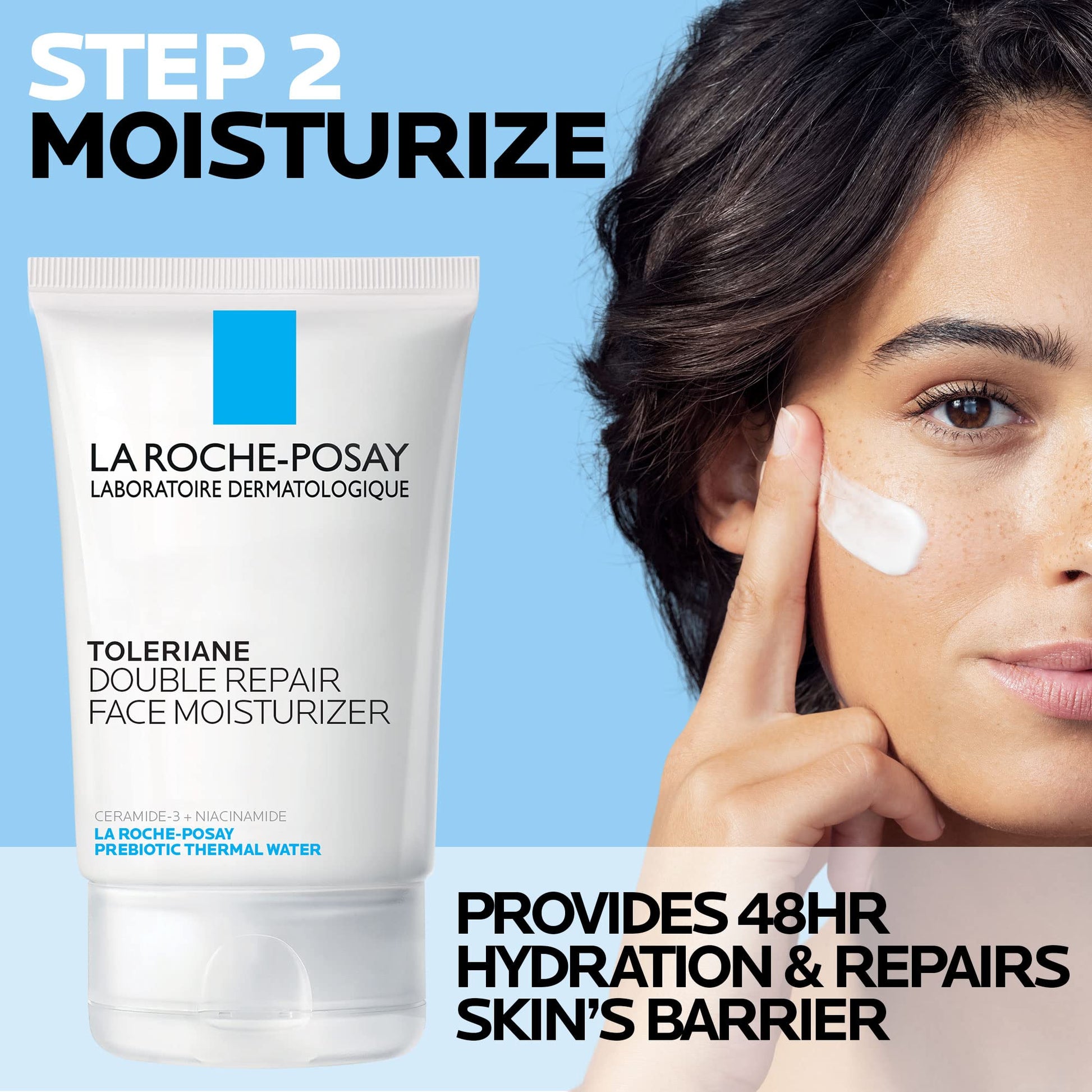 La Roche-Posay Toleraine Skin Care Set | Double Repair Face Moisturizer La Roche-Posay uk supplements