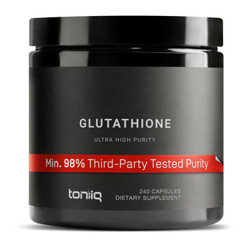 Toniiq Ultra High Strength Glutathione Capsules - 1000mg Concentrated Formula - 98%+ Toniiq uk supplements