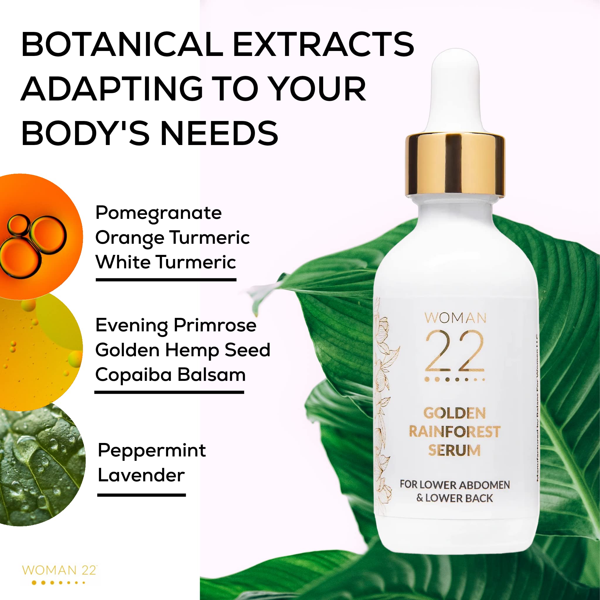 Topical Soothing Serum for Difficult Periods, Cramps, Bloating & more. Apply Lower Abdomen Woman 22 uk supplements
