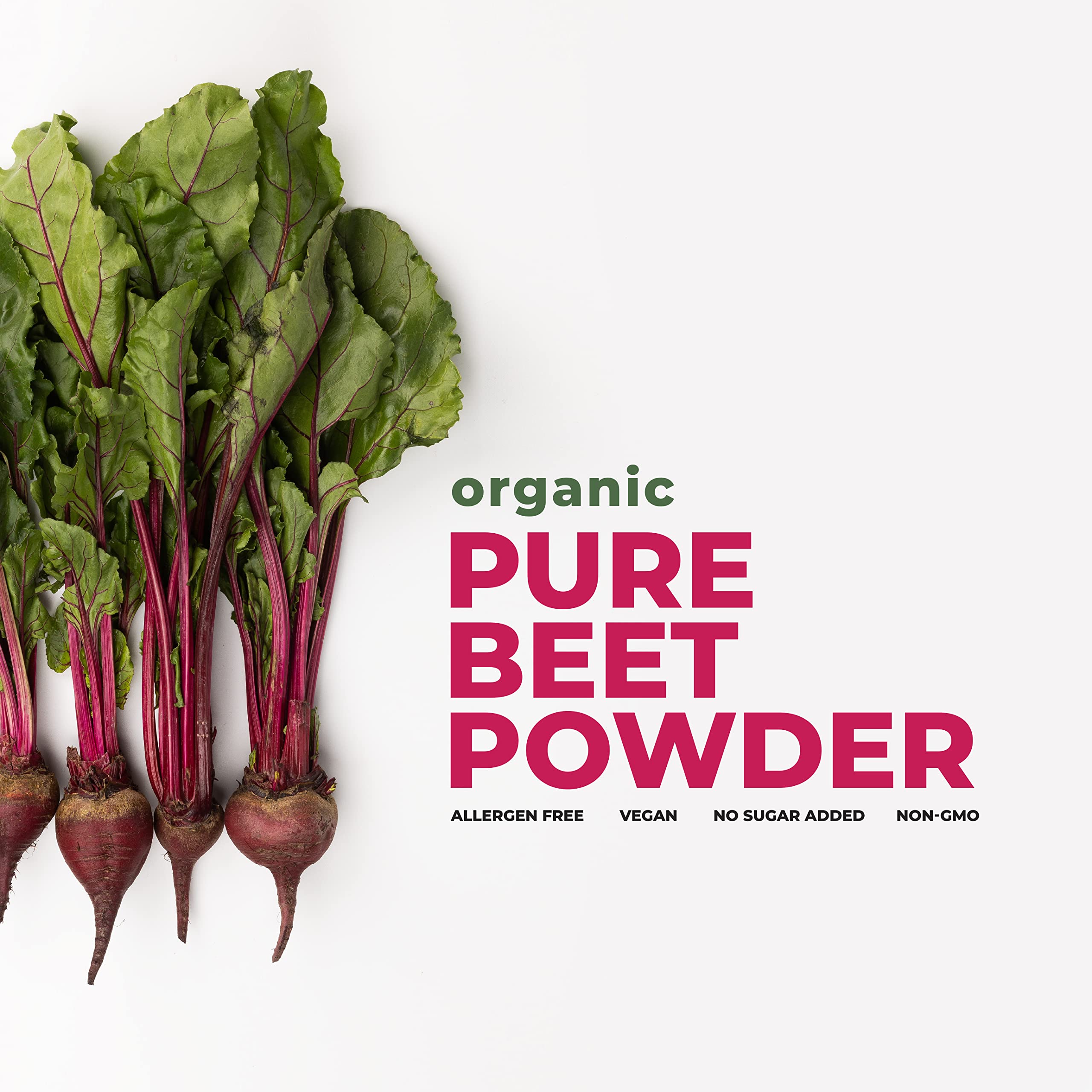 Nations Nutrition Pure Beet Root Powder Organic - Nitric Oxide Circulation Superfood Nations Nutrition uk supplements
