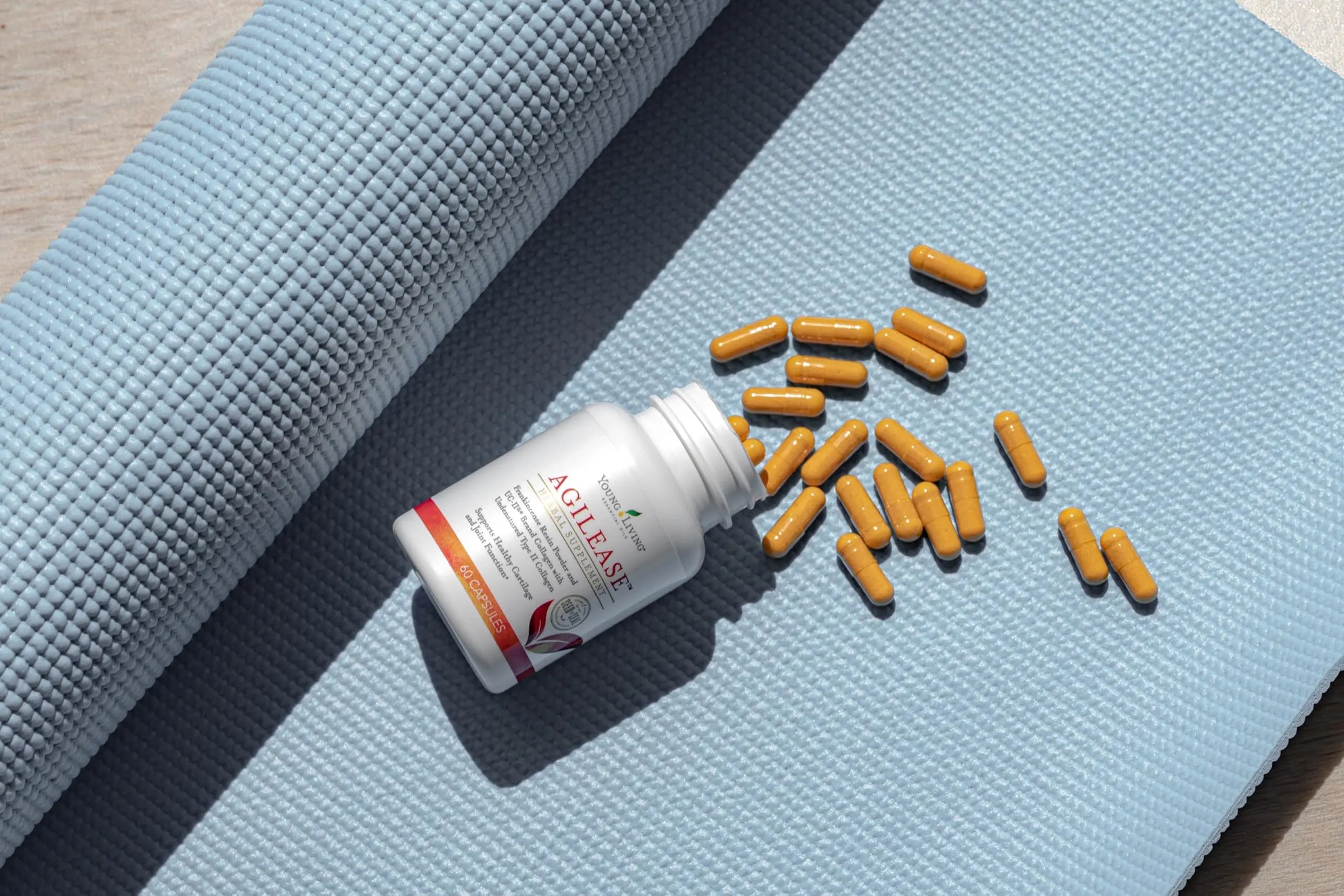 Young Living AgilEase Capsules | 60 Count | UC-II Collagen Supplement | Supports Mobility & Flexibility | Helps Maintain Joint Health & Exercise Recovery Young Living uk supplements