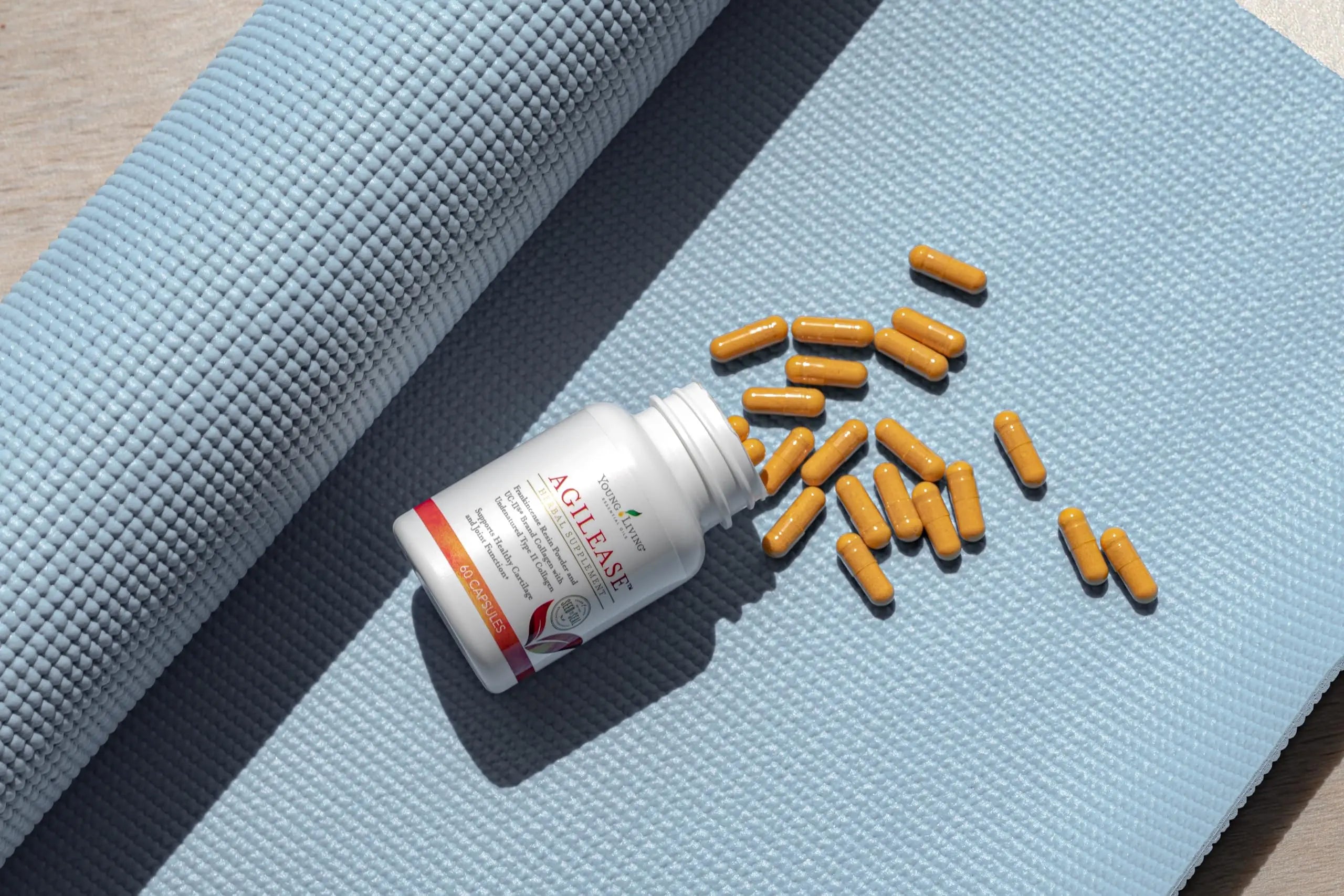 Young Living AgilEase Capsules | 60 Count | UC-II Collagen Supplement | Supports Mobility & Flexibility | Helps Maintain Joint Health & Exercise Recovery Young Living uk supplements